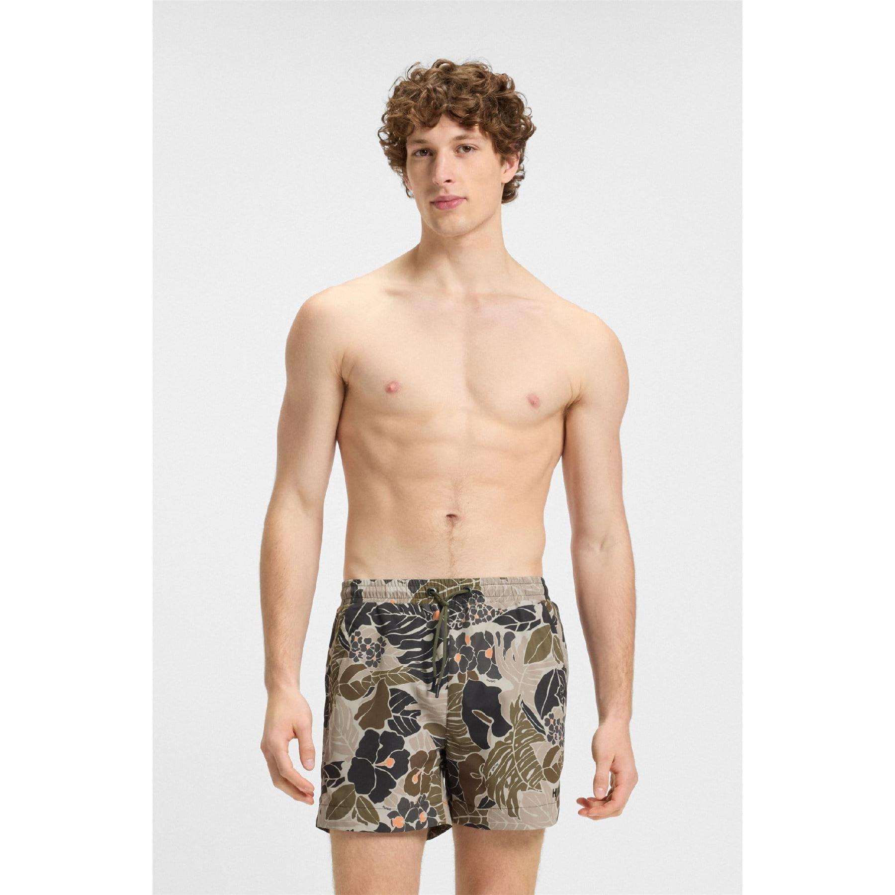 Green - Hugo - Hugo Calala 10257691 01 Swim Short Mens - 2
