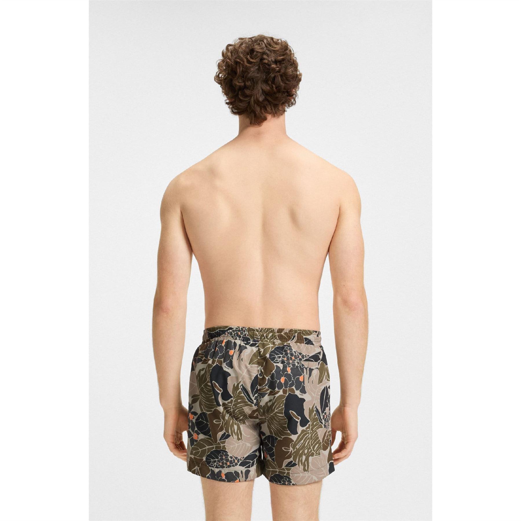 Green - Hugo - Hugo Calala 10257691 01 Swim Short Mens - 3