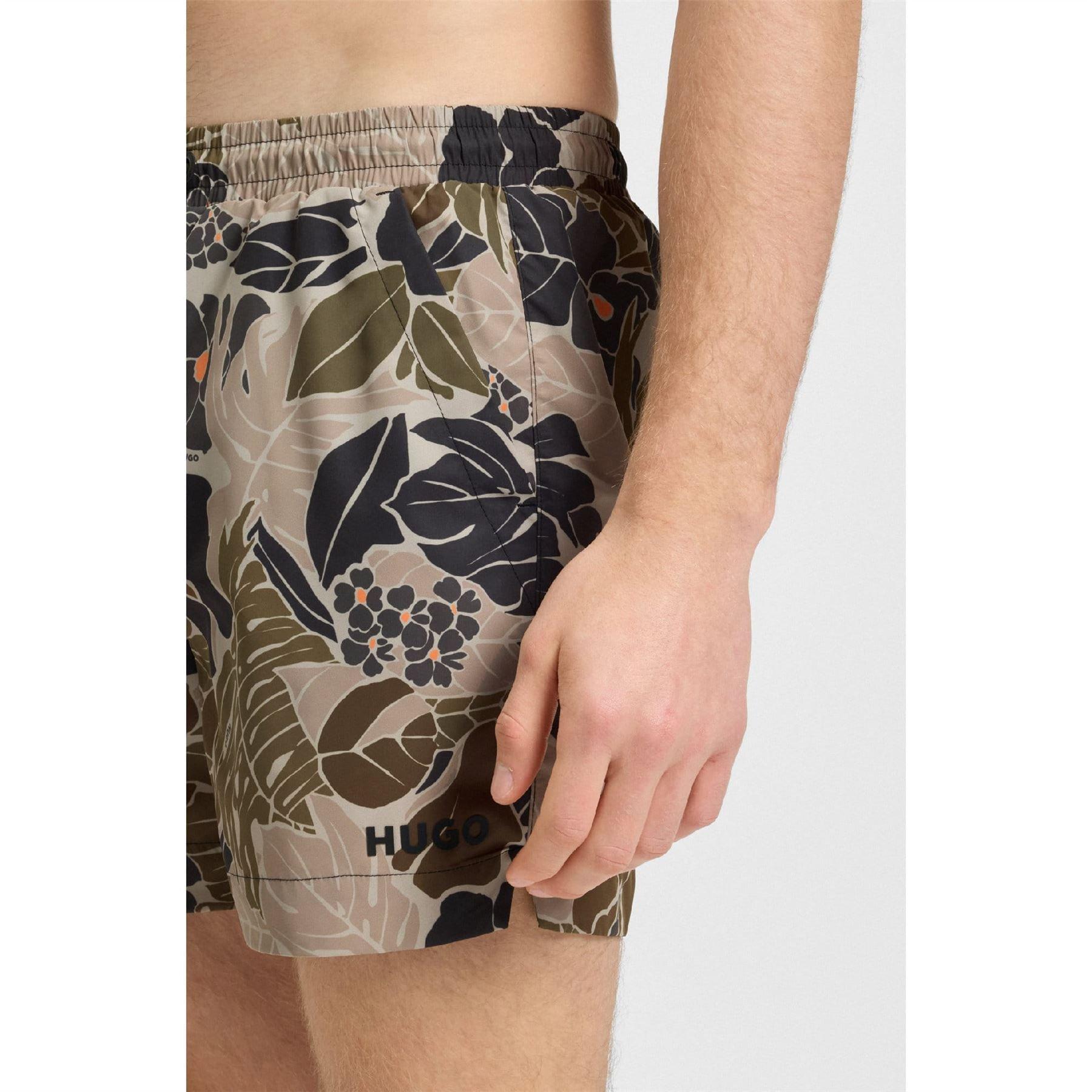 Green - Hugo - Hugo Calala 10257691 01 Swim Short Mens - 4
