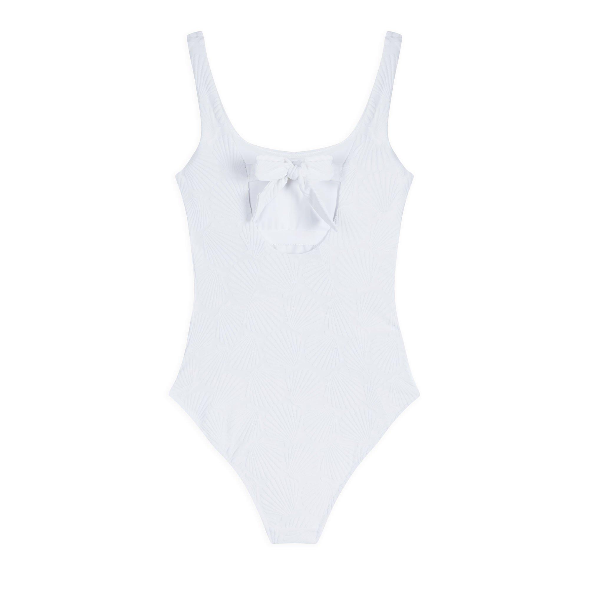 Jacquard Schelp - Chelsea Peers - Women's Bandeau UV Protection Swimsuit - 2