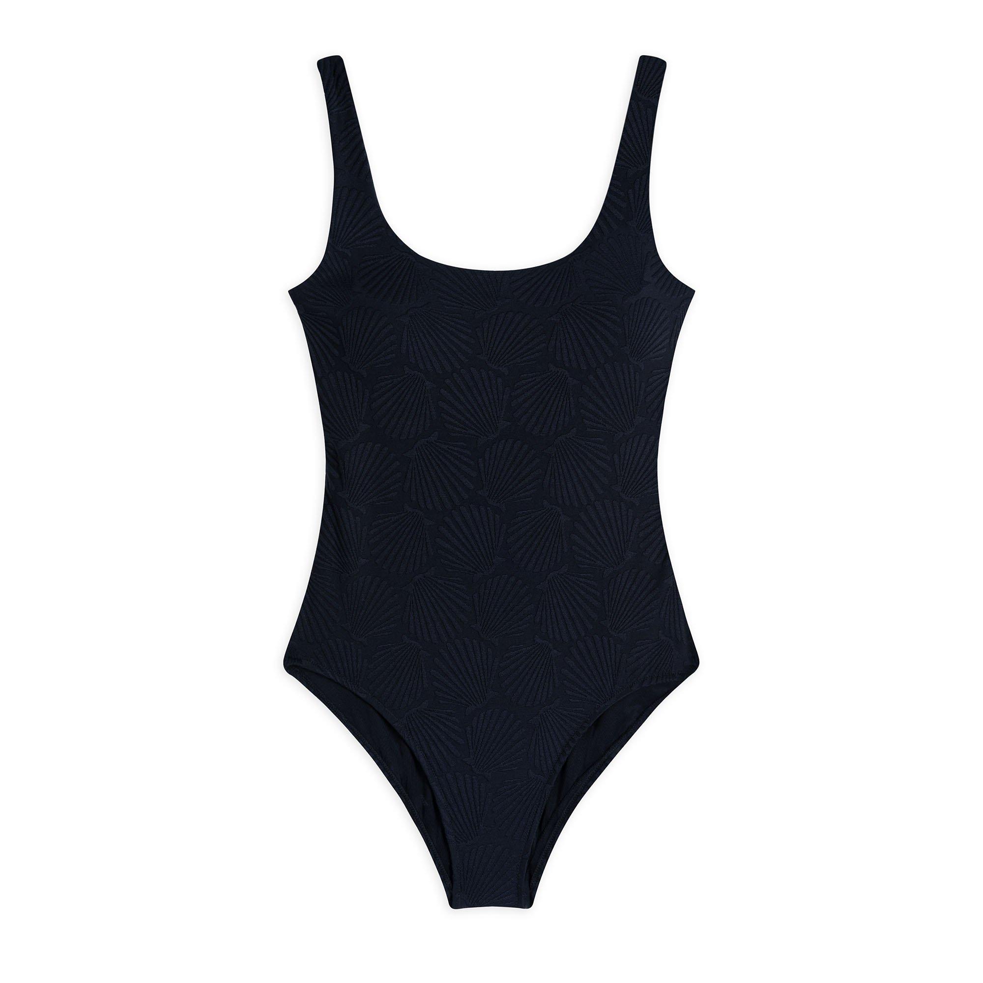 Jacquard Schelp - Chelsea Peers - Women's Bandeau UV Protection Swimsuit - 1