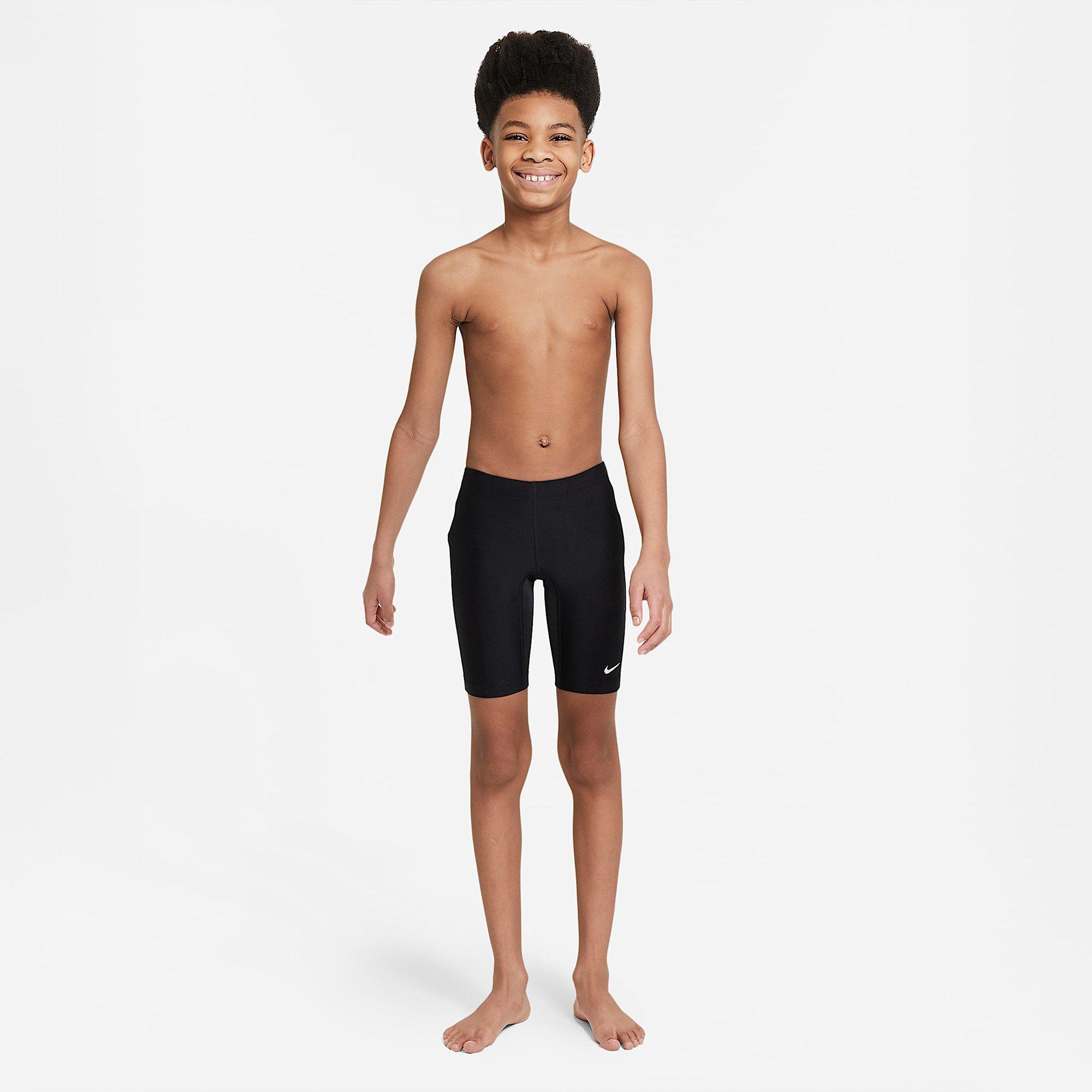 Black - Nike - HydraStrong Juniors Swim Jammer - 4