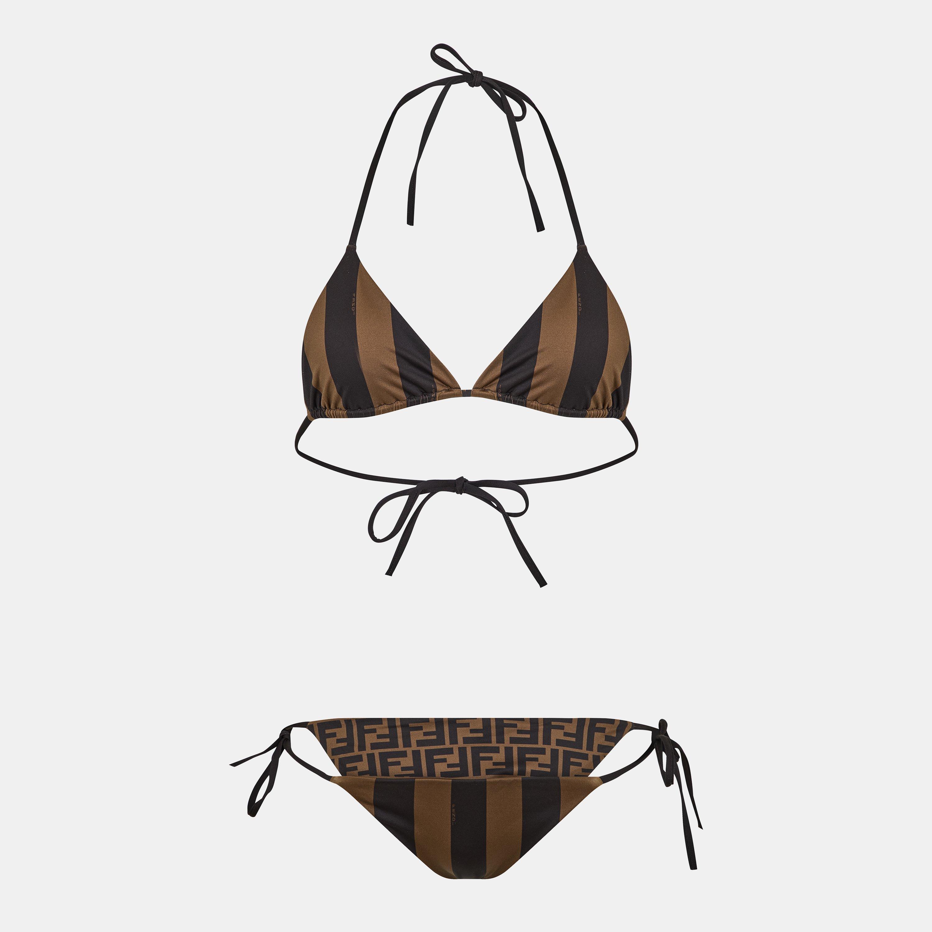 Fendi Reversible Swimsuit - Tabacco/Moro - Size 6 (38)