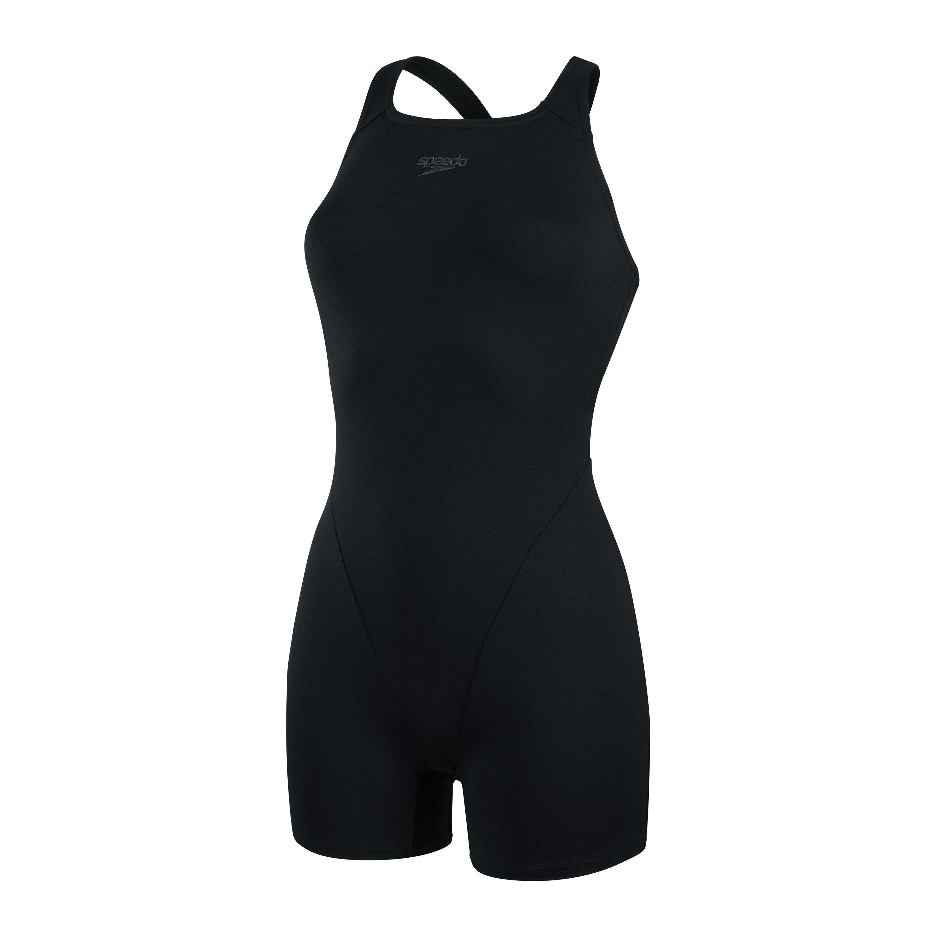 Black - Speedo - Endurance+ Legsuit Womens - 8