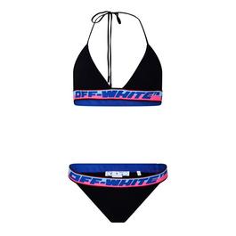 Off White Beachwear Bikini Set