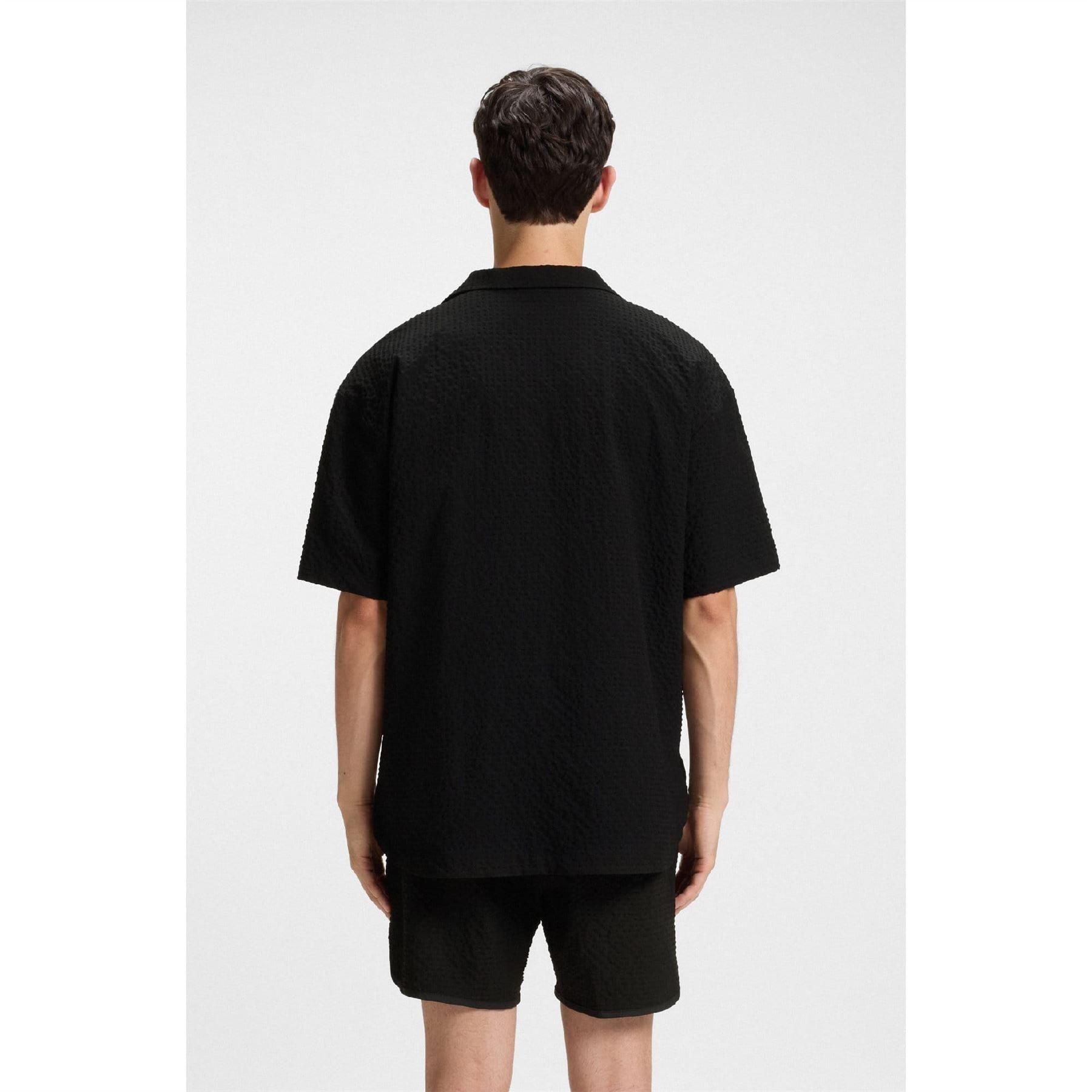 Black - Hugo - Men's Swimming Trunks - 3