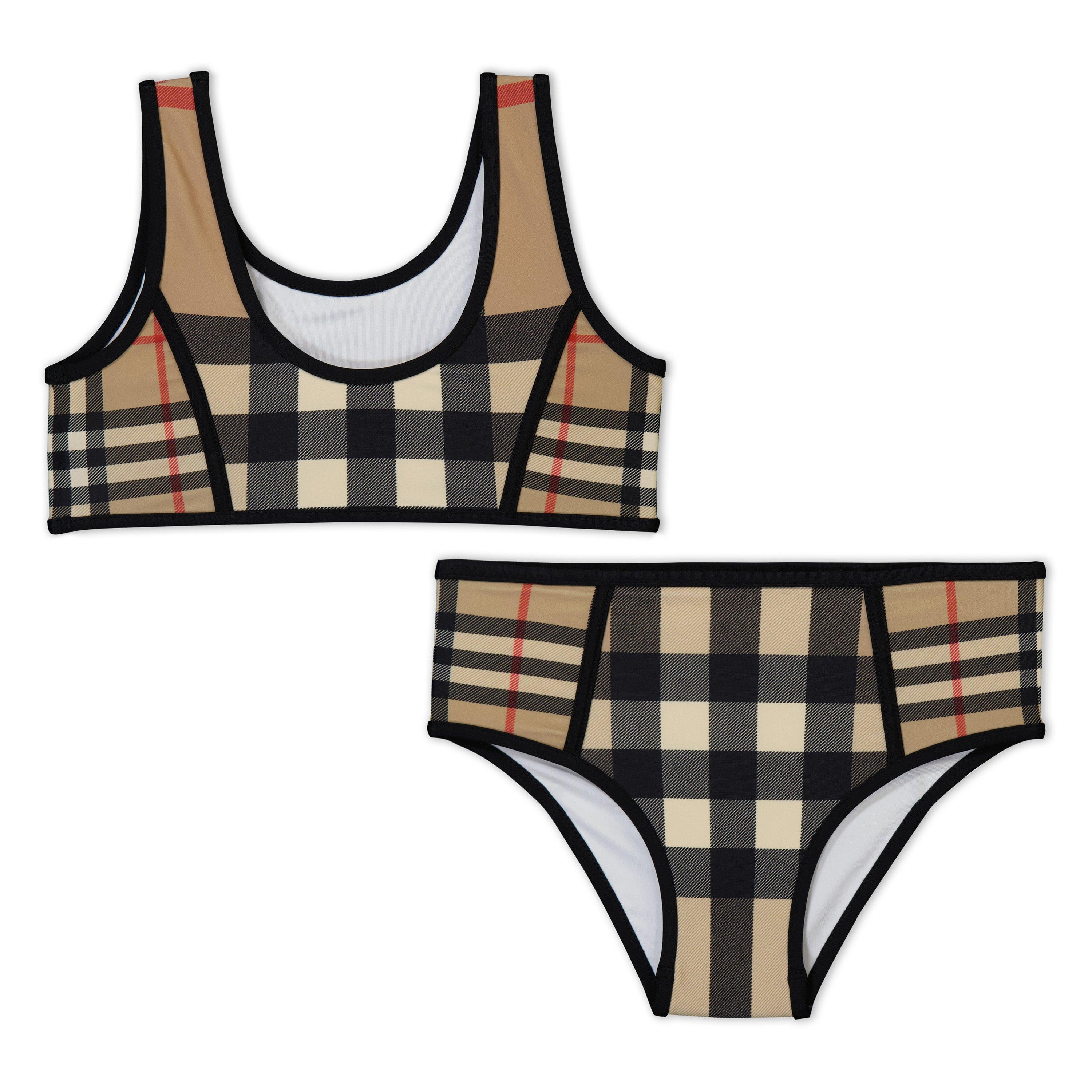 Arc Check A7028 - Burberry - Noor Check Print Bikini Junior Girls - 1