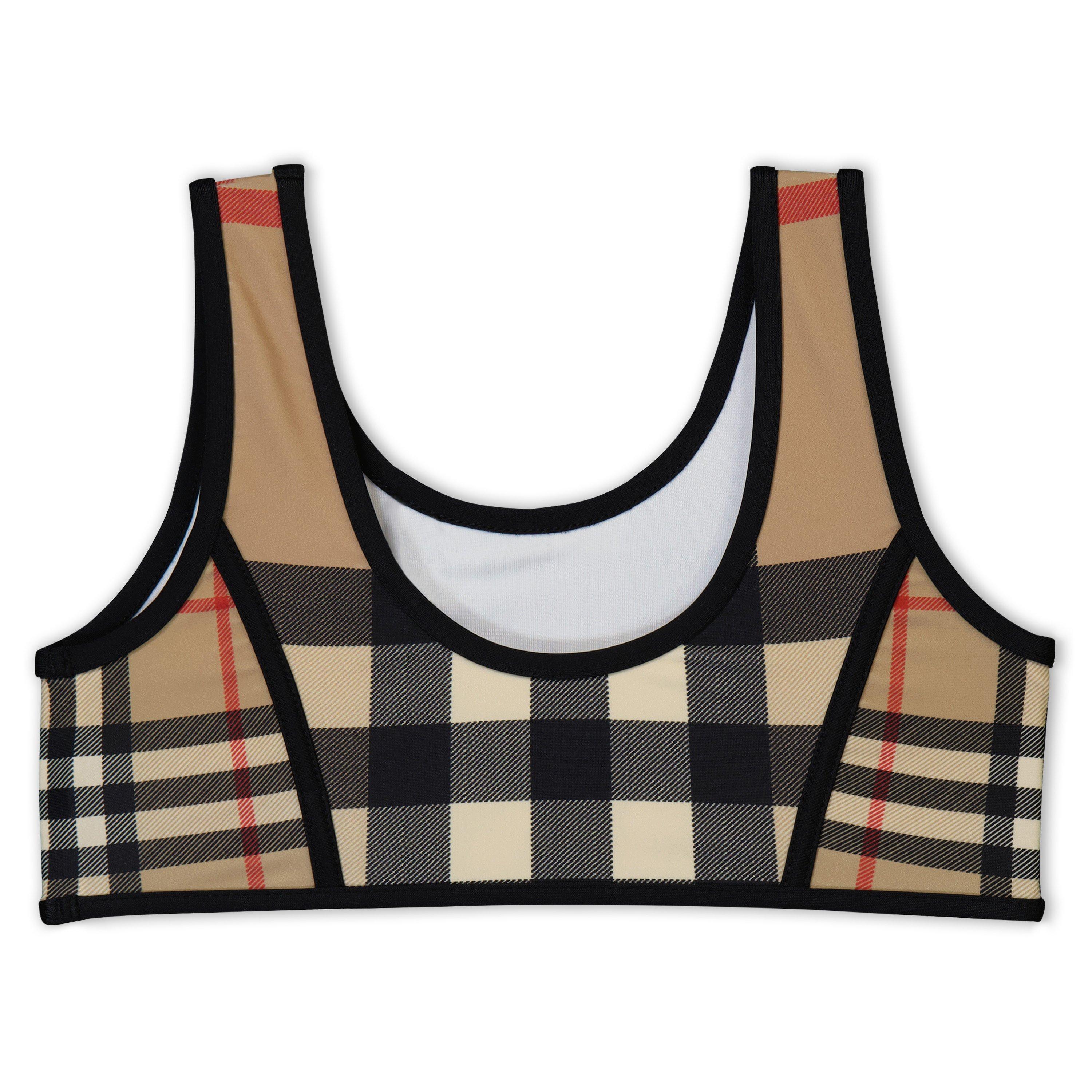 Arc Check A7028 - Burberry - Noor Check Print Bikini Junior Girls - 2