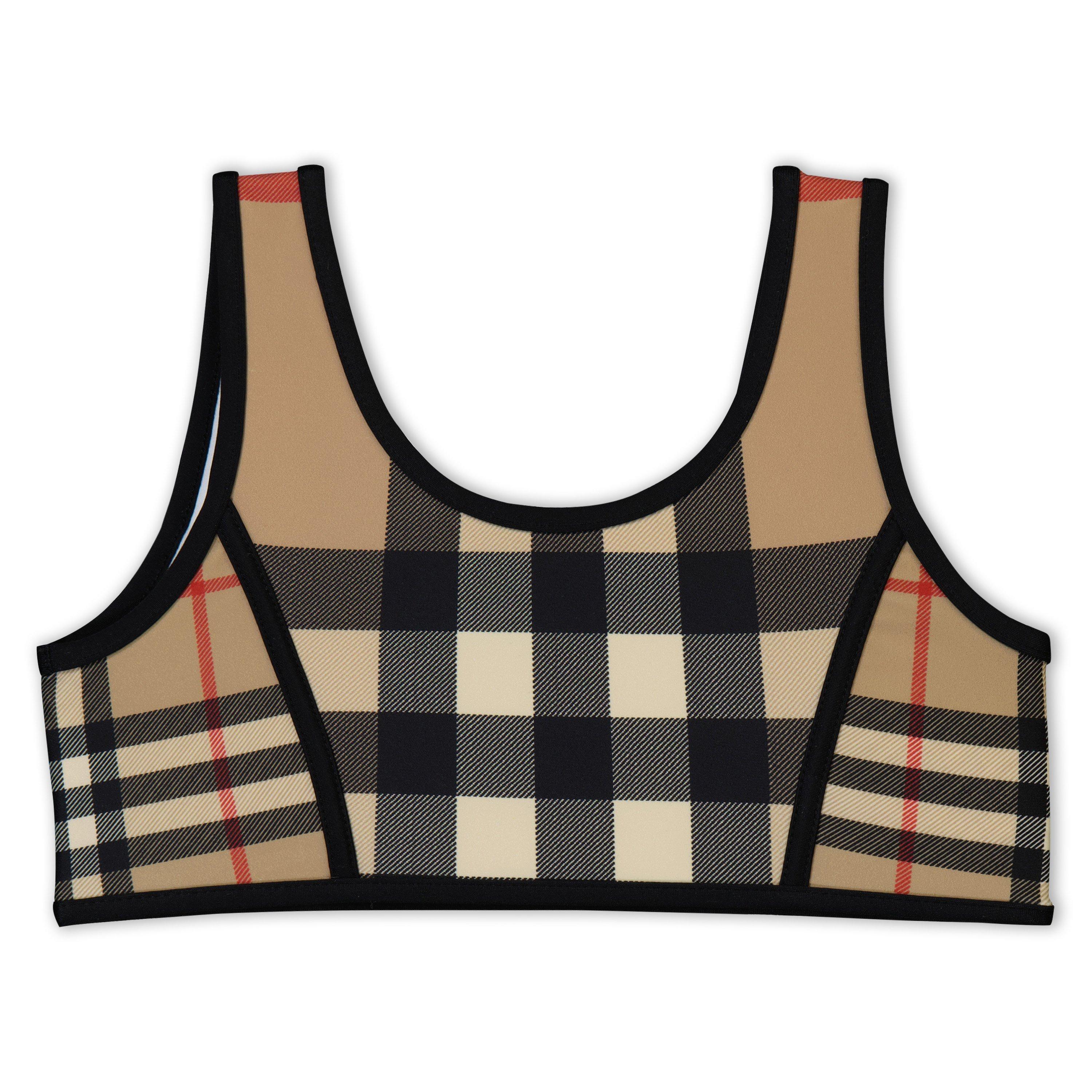 Arc Check A7028 - Burberry - Noor Check Print Bikini Junior Girls - 3