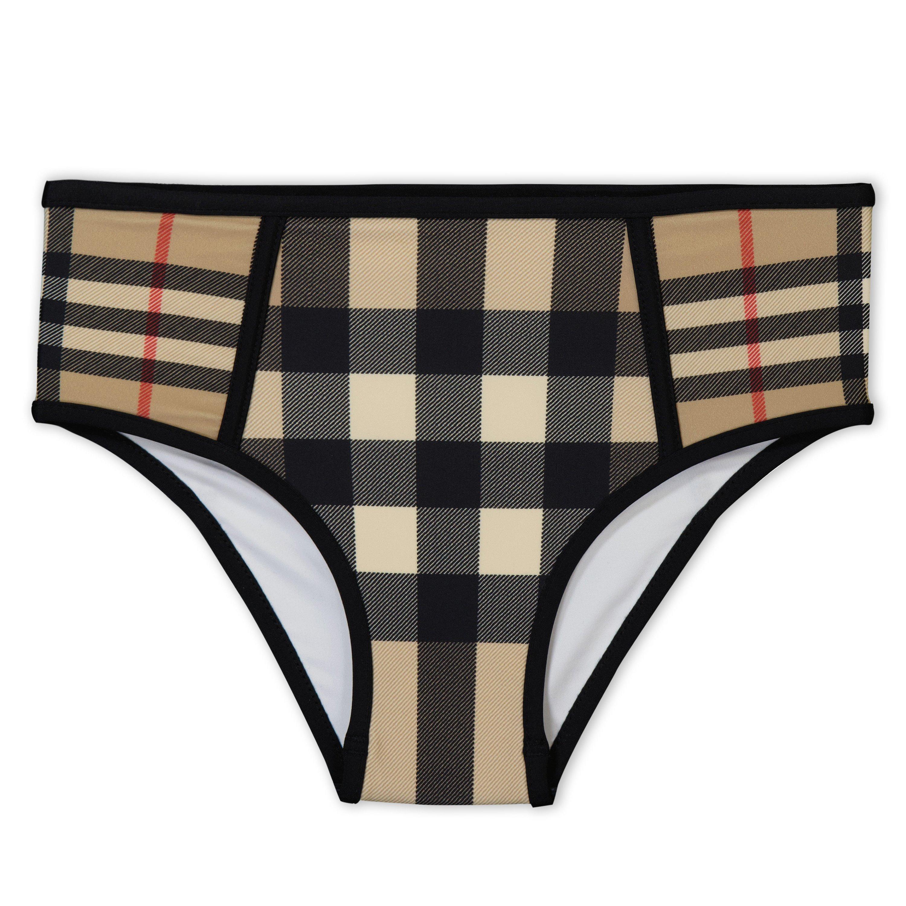 Arc Check A7028 - Burberry - Noor Check Print Bikini Junior Girls - 4