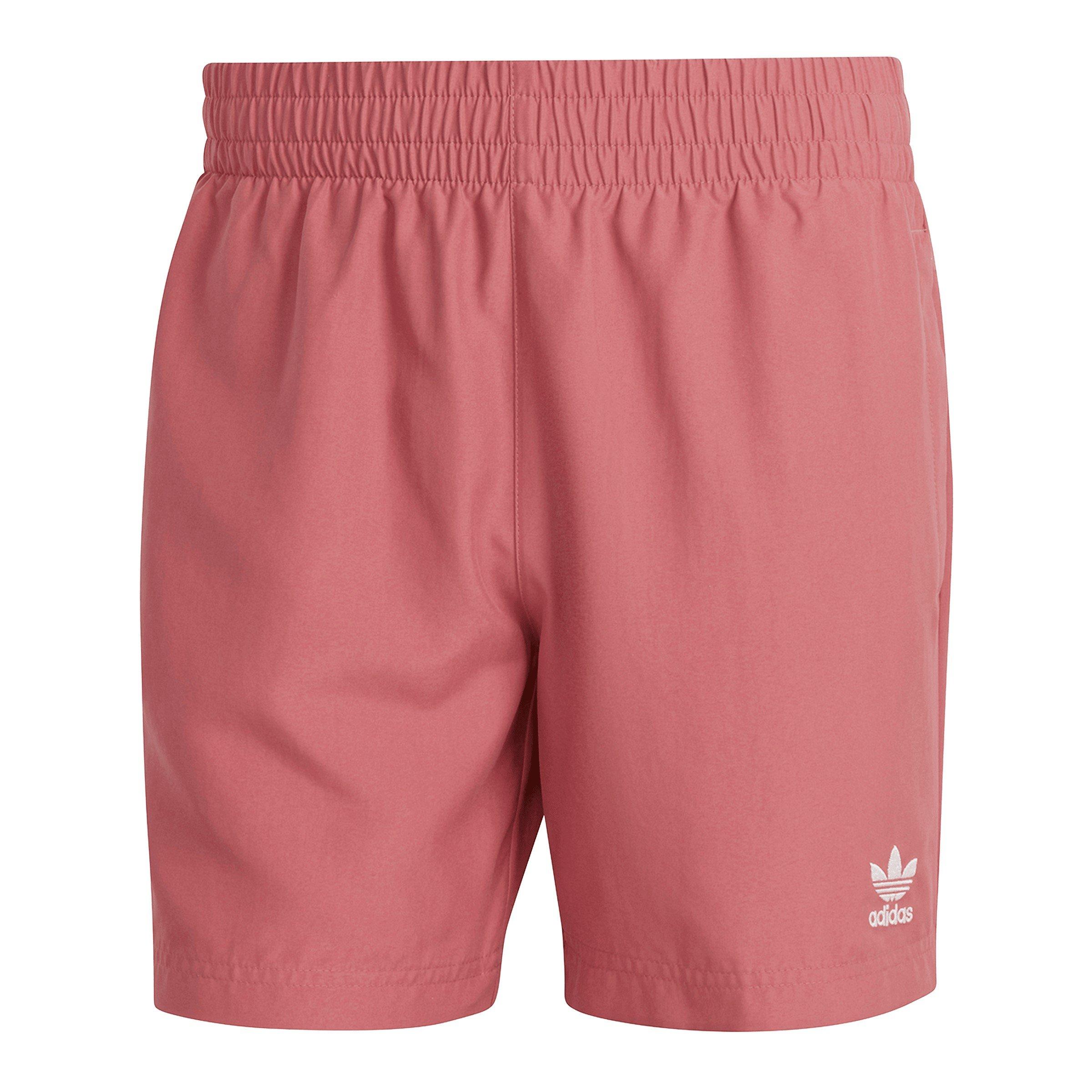 Pnkstr/White - adidas Originals - Men's Ori Solid Swim Shorts - 1
