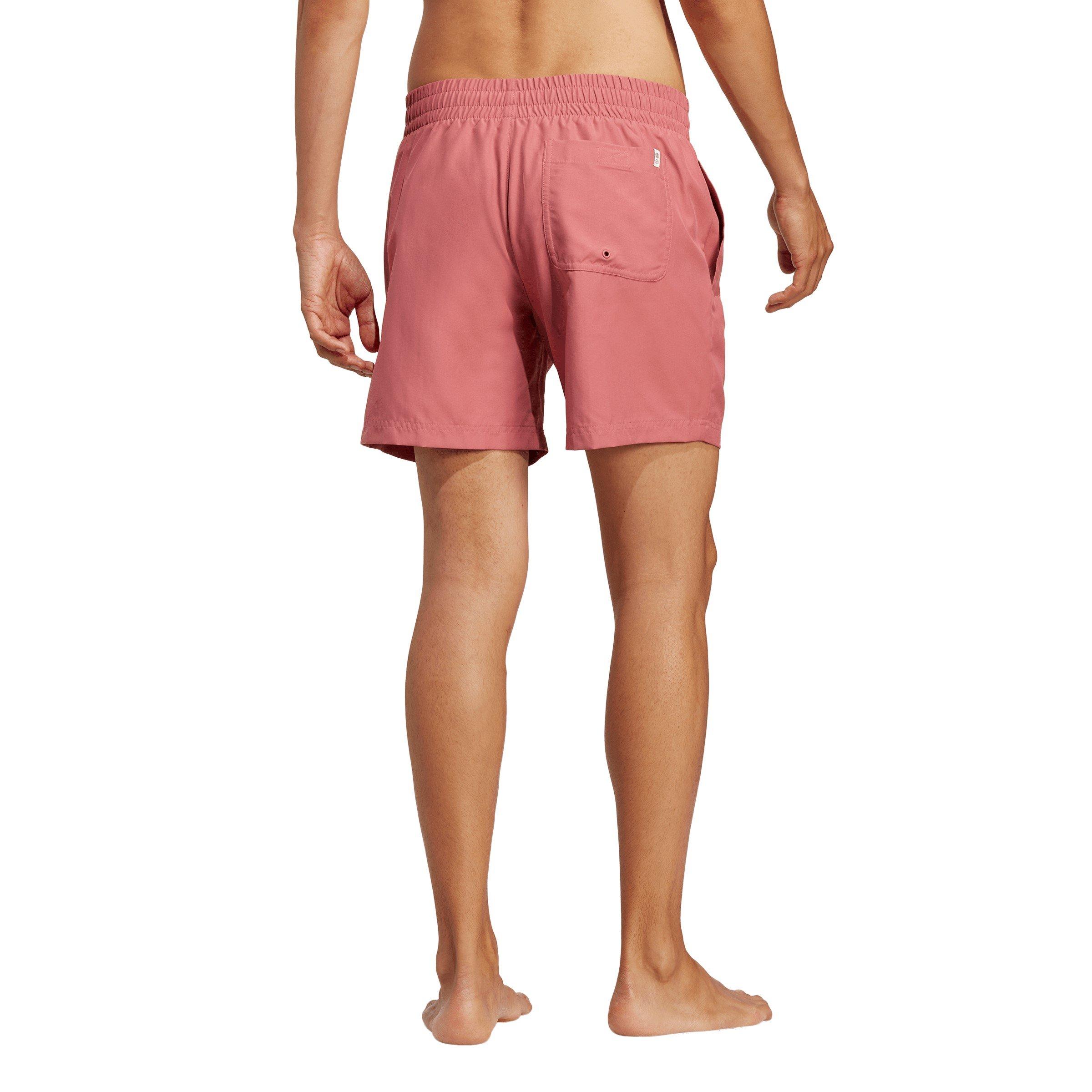 Pnkstr/Wit - adidas Originals - Men's Ori Solid Swim Shorts - 3