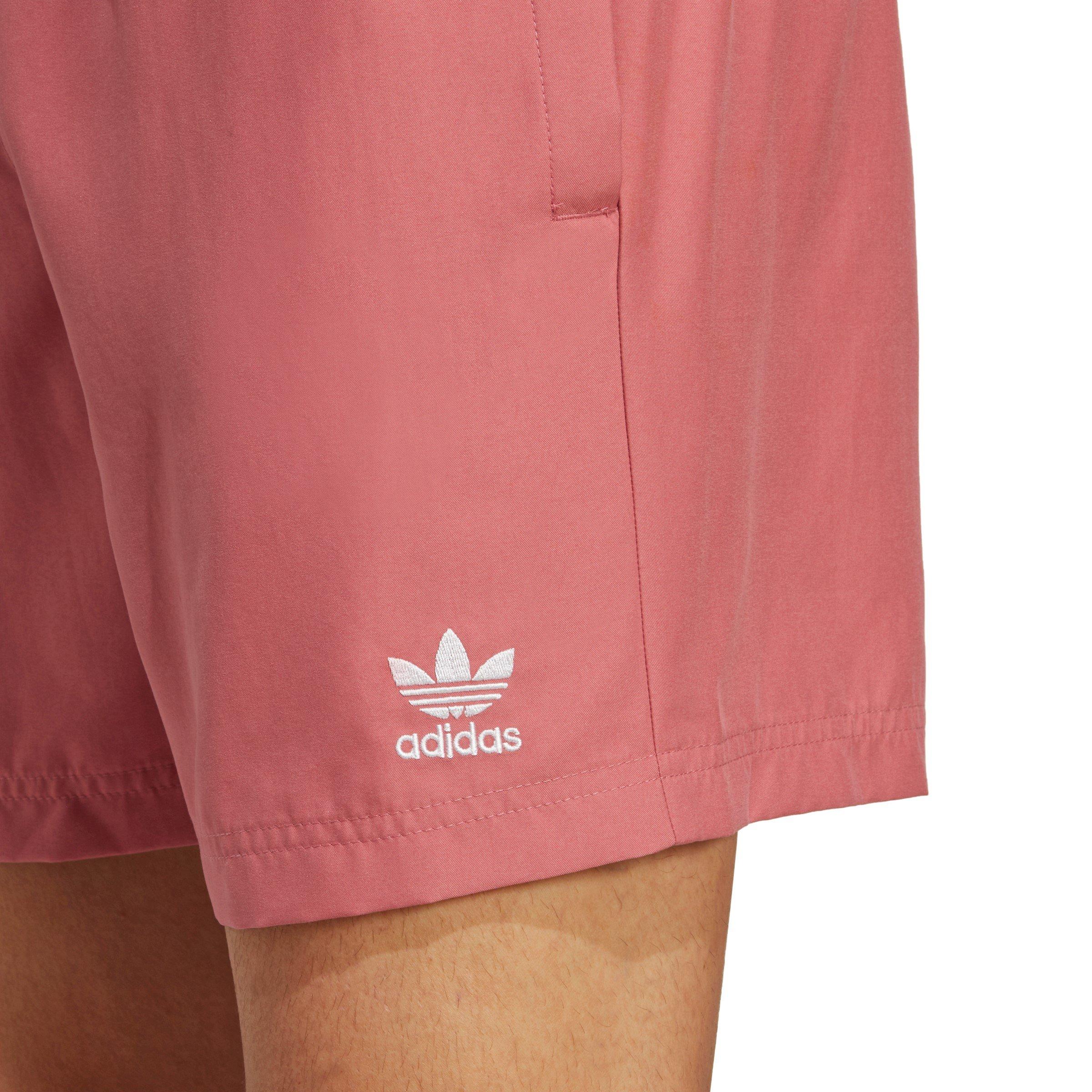 Pnkstr/Wit - adidas Originals - Men's Ori Solid Swim Shorts - 5