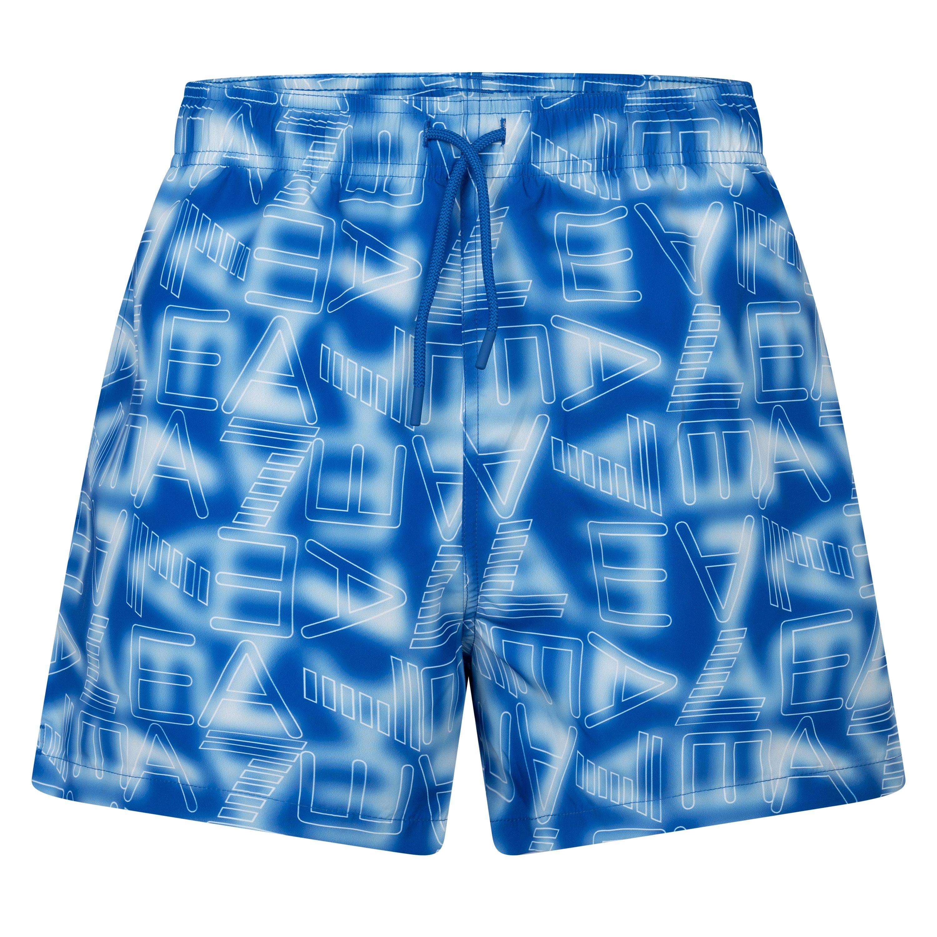 Sea/White - EA7 - EA7 Boxer Beachwear Sn99 - 1