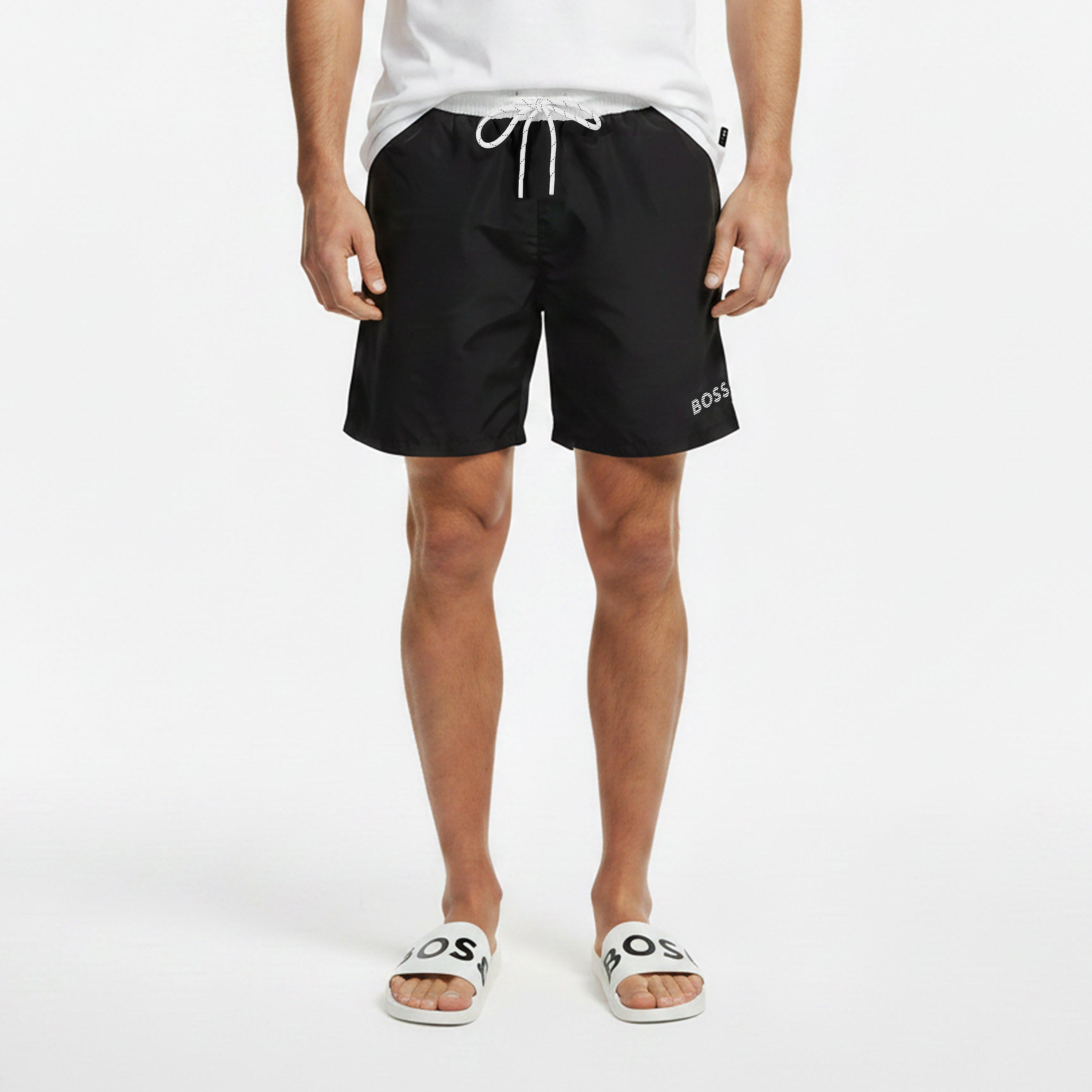 Black/Wht 001 - Boss - Men's Sailfish Swim Shorts - 3