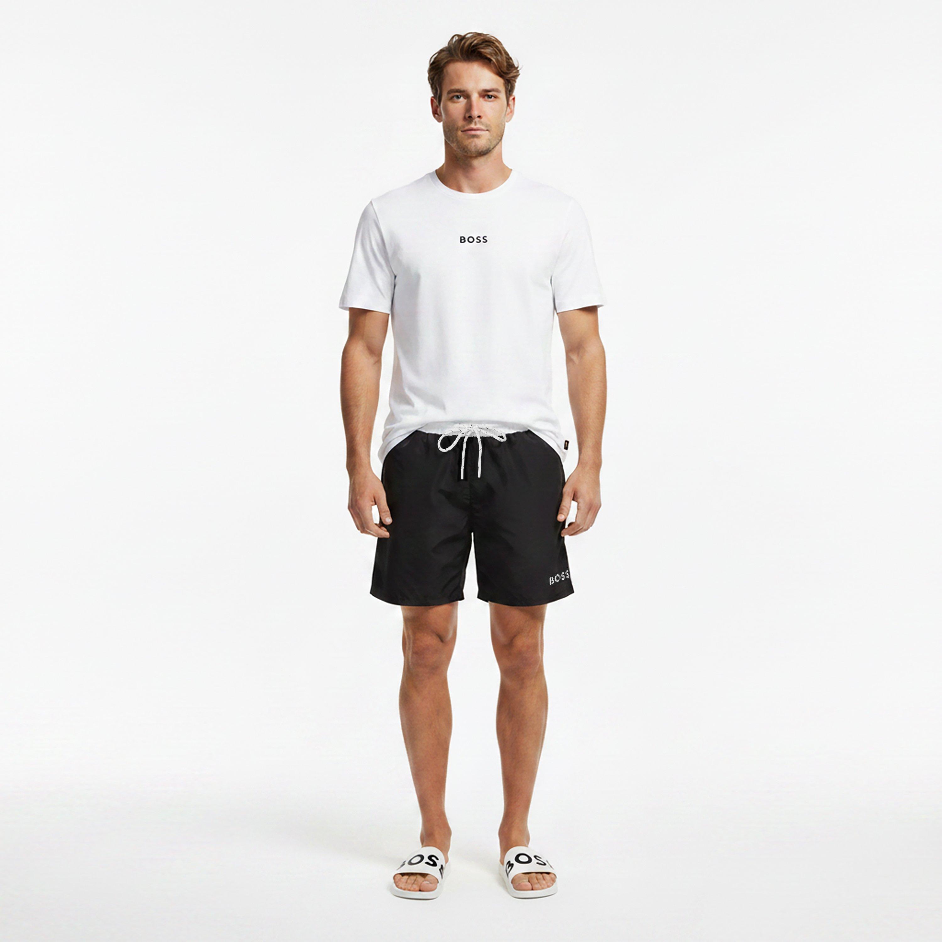 Black/Wht 001 - Boss - Men's Sailfish Swim Shorts - 6