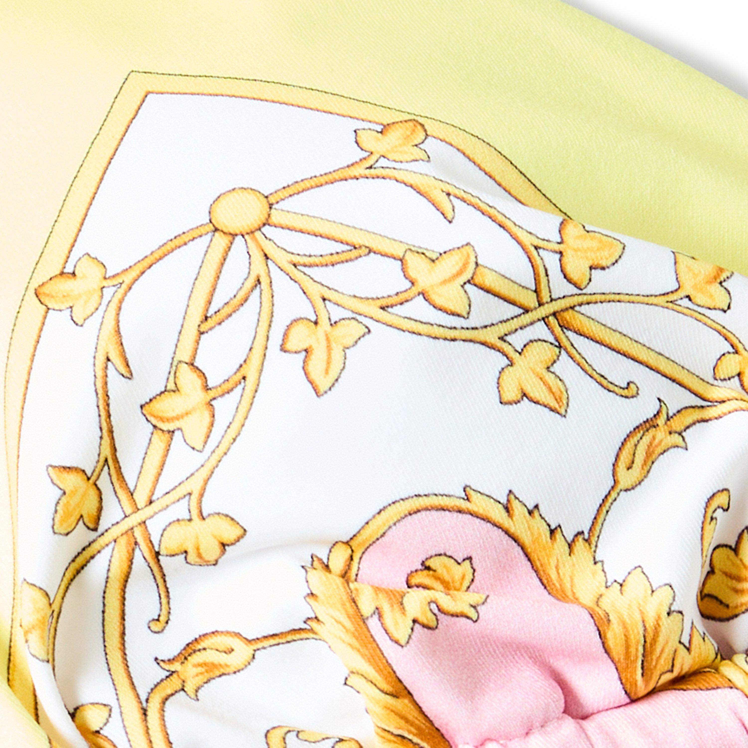 Yellow/Rose - Versace - Women's Triangle Bikini - 3