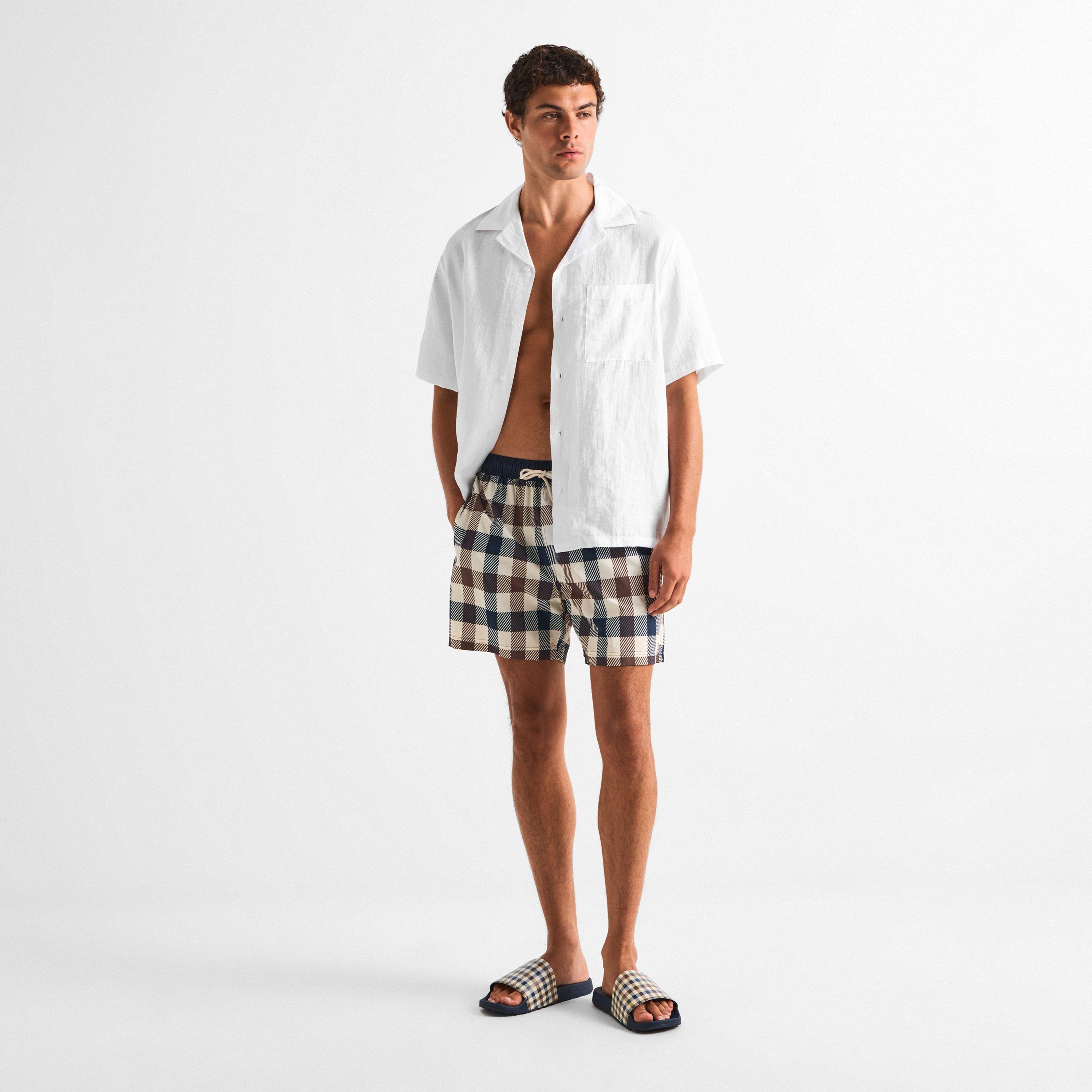 Check - Aquascutum - Men's Swim Shorts - 6