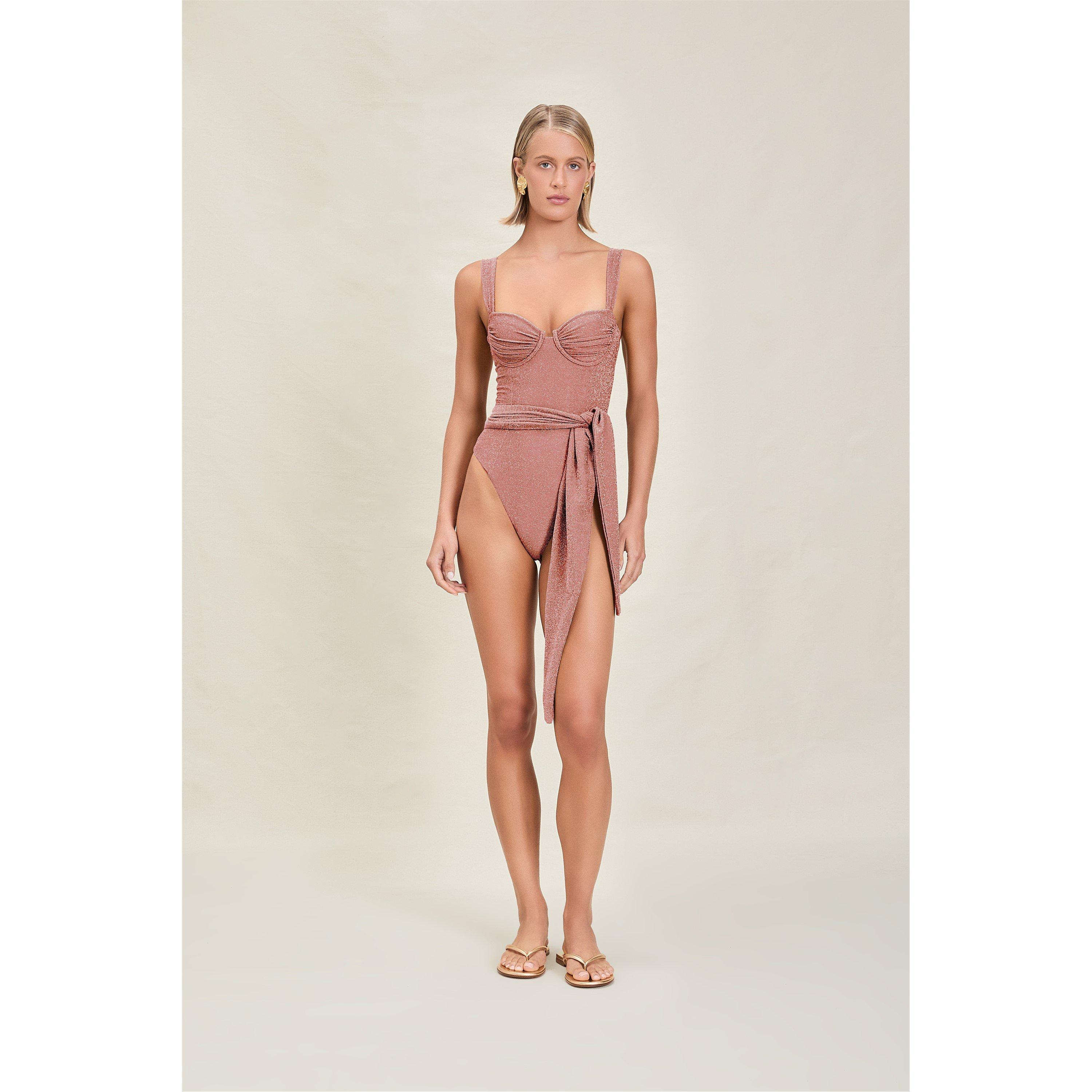 Rosanova - Devon Windsor - Devon Windsor Stephanie Lurex Full Piece - 1