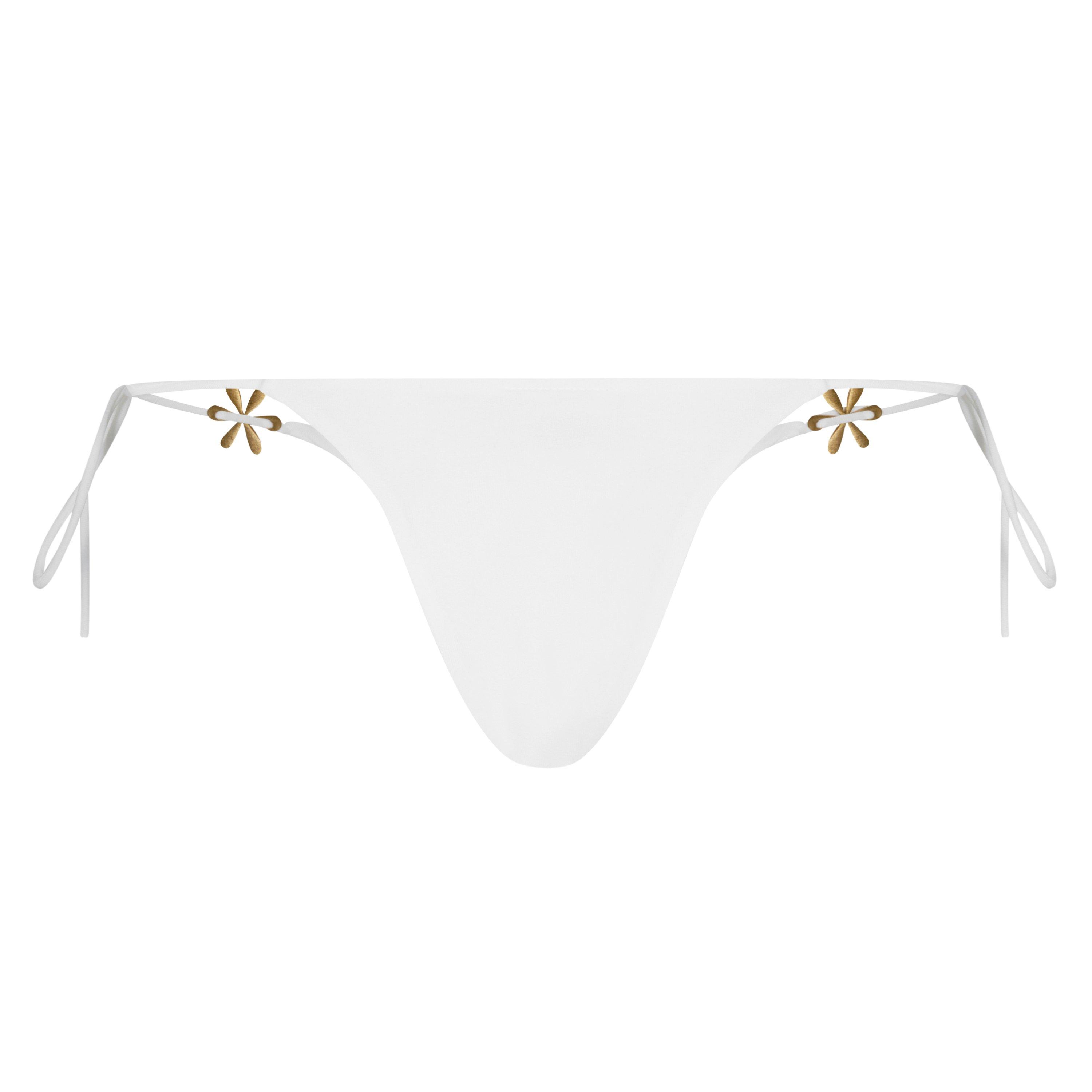 White - Asta Resort - Juliana Bikini Bottoms - 8