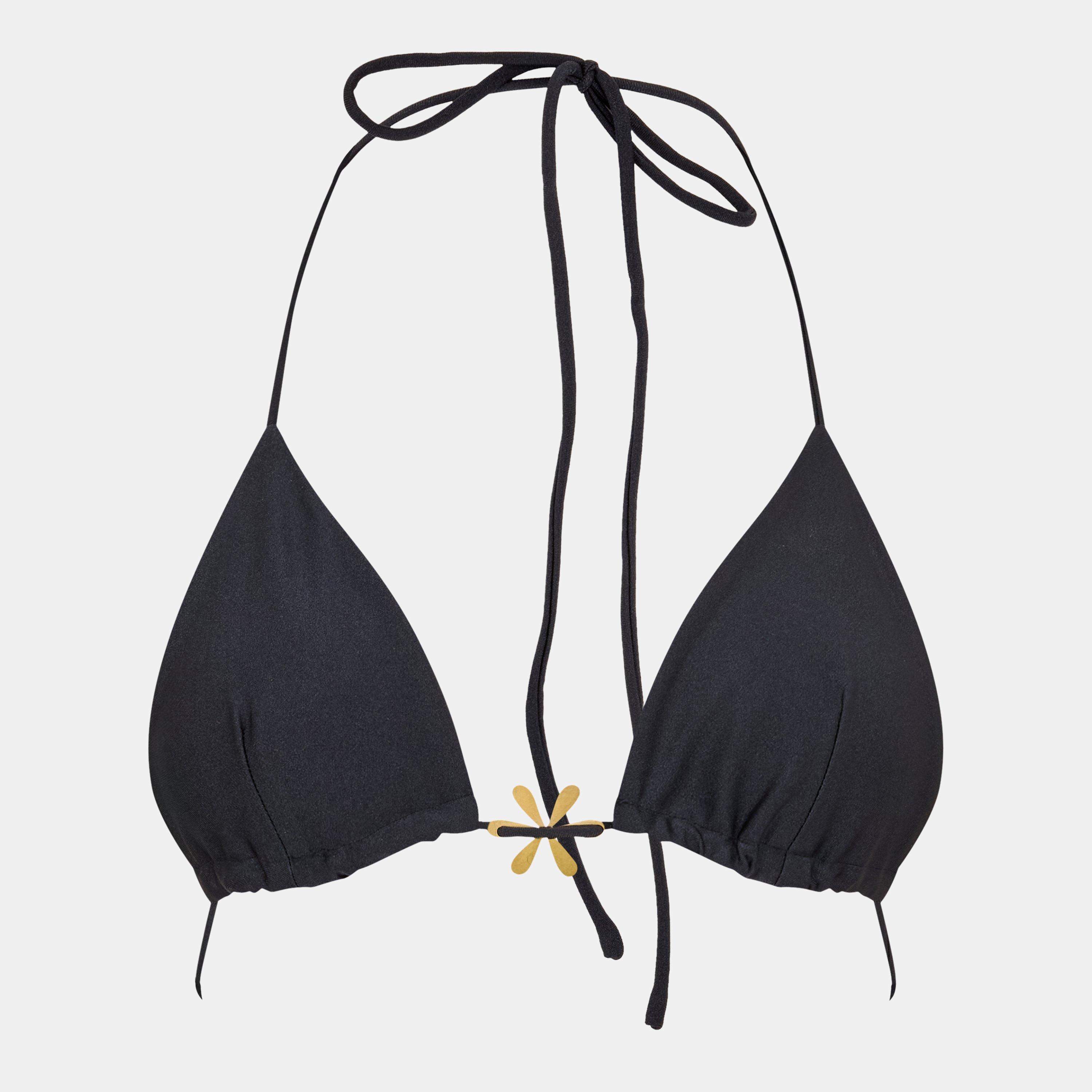 Black - Asta Resort - Women's AR Juliana Triangle Bikinis - 2