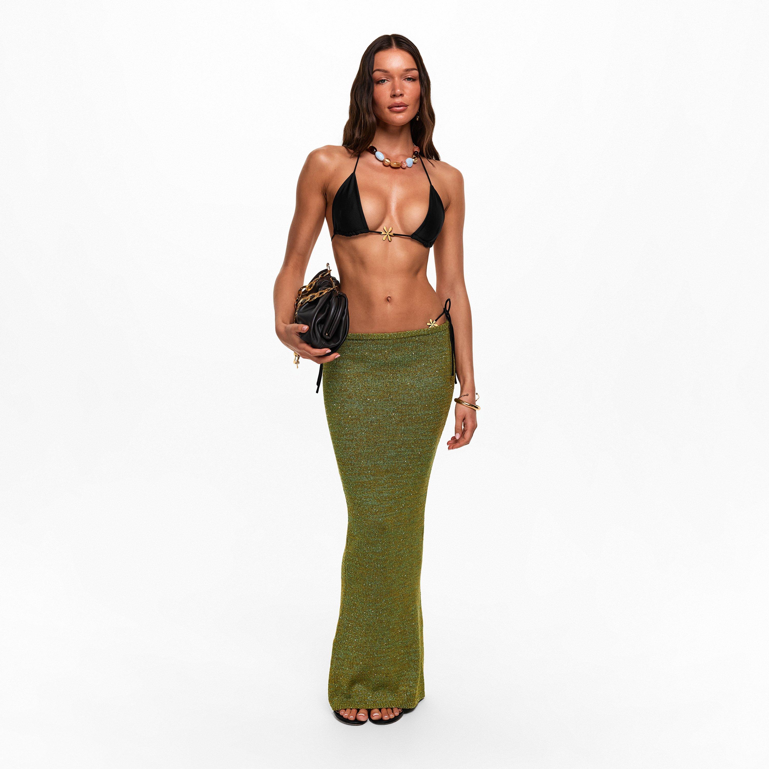 Black - Asta Resort - Women's AR Juliana Triangle Bikinis - 5