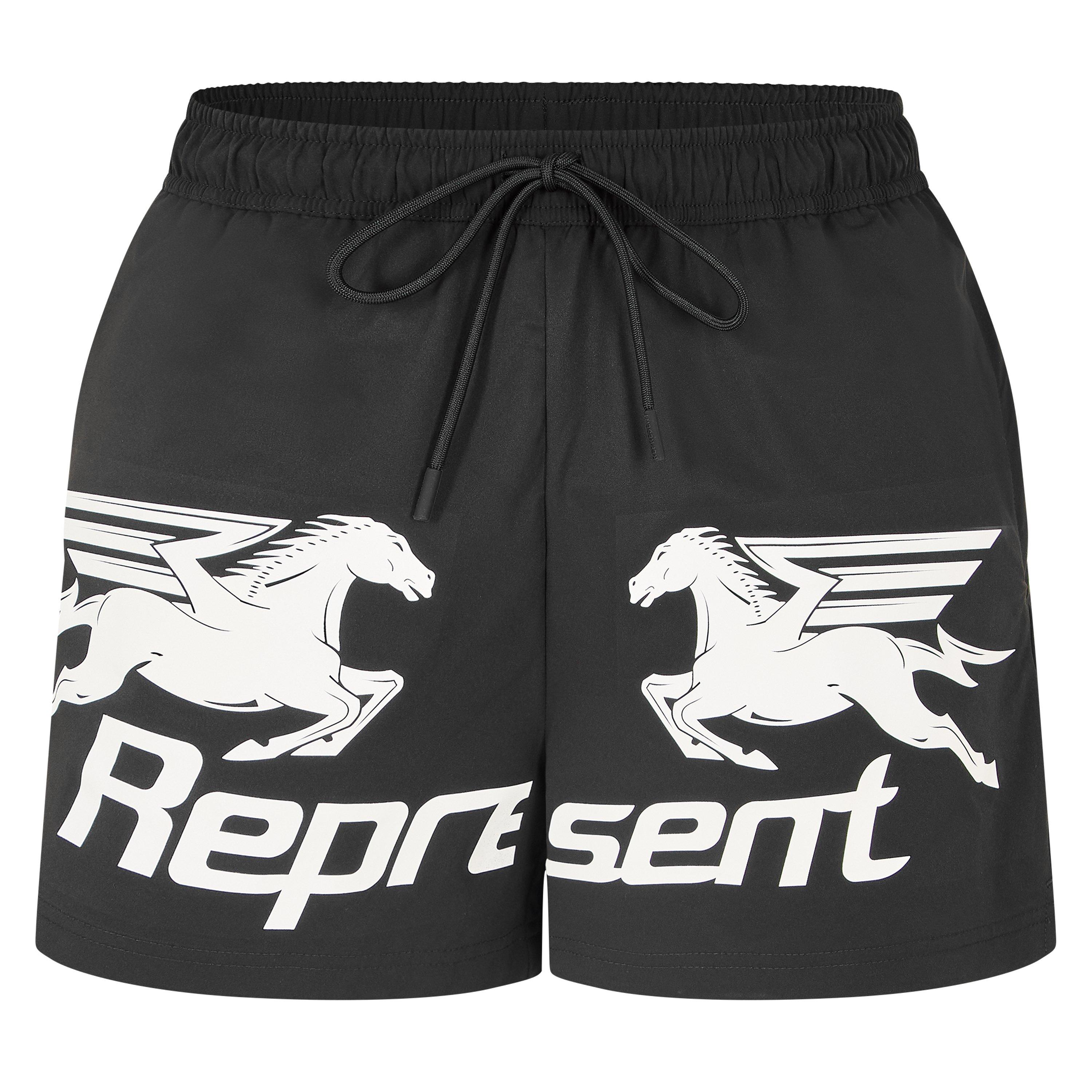 Represent Men's Swim Shorts - Jet Black - XL