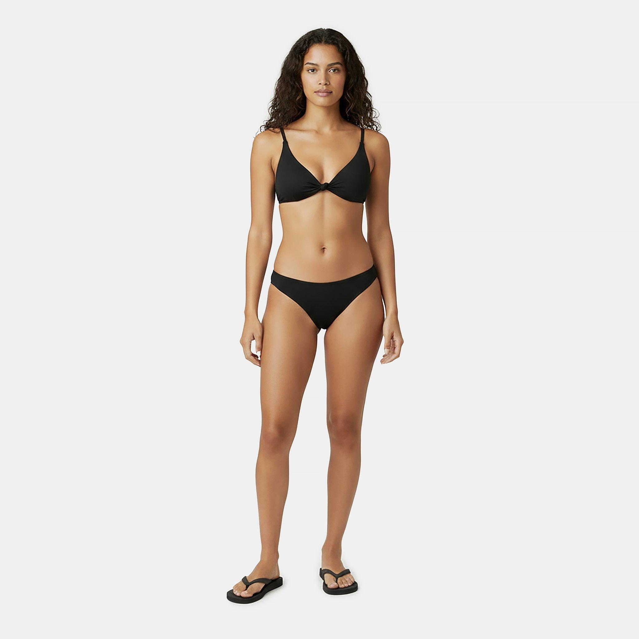 Black - Jack Wills - Womens Tanga Bikini Bottom - 4