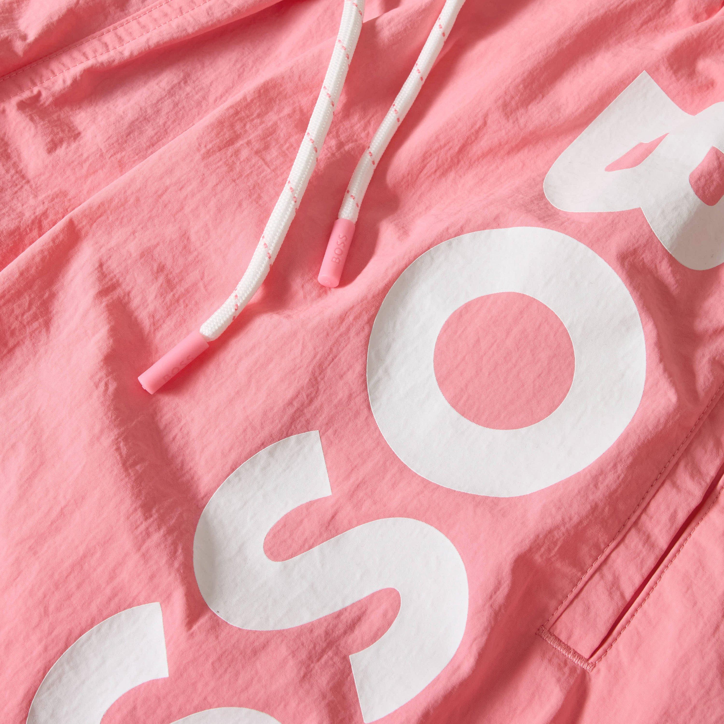 Lt/Pastel Pink - Boss - Men's Octopus Swim Shorts - 3