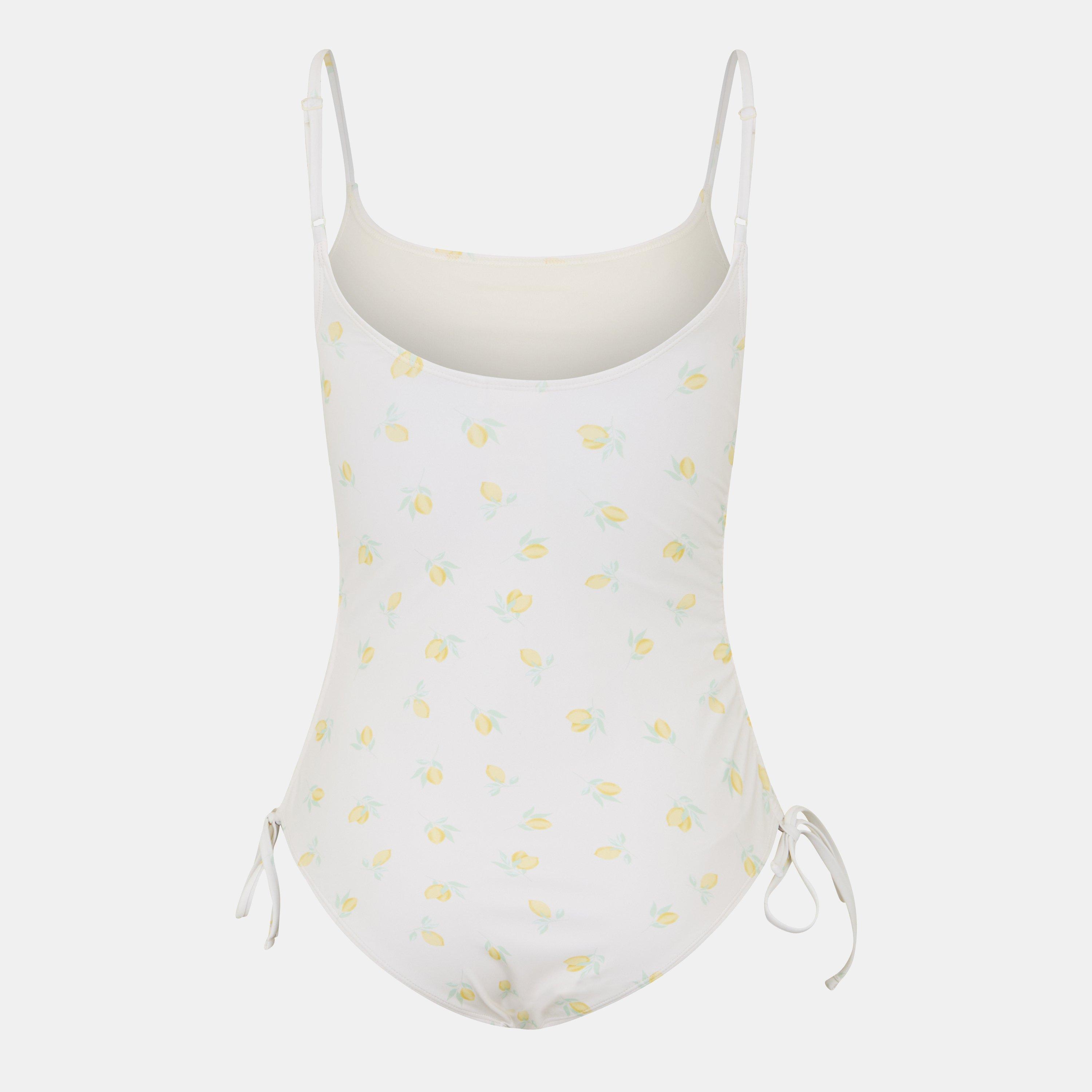 Lemon Print - Jack Wills - Women's JW Ruched Balconette Swimsuit - 2