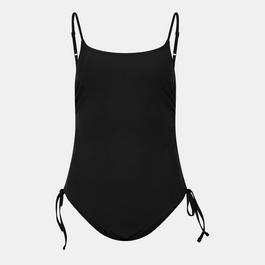 Jack Wills Ruched Swimsuit Ld52