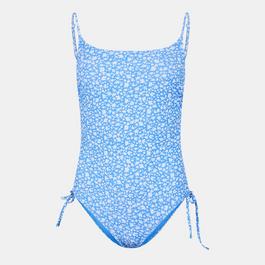 Jack Wills Ruched Swimsuit Ld52