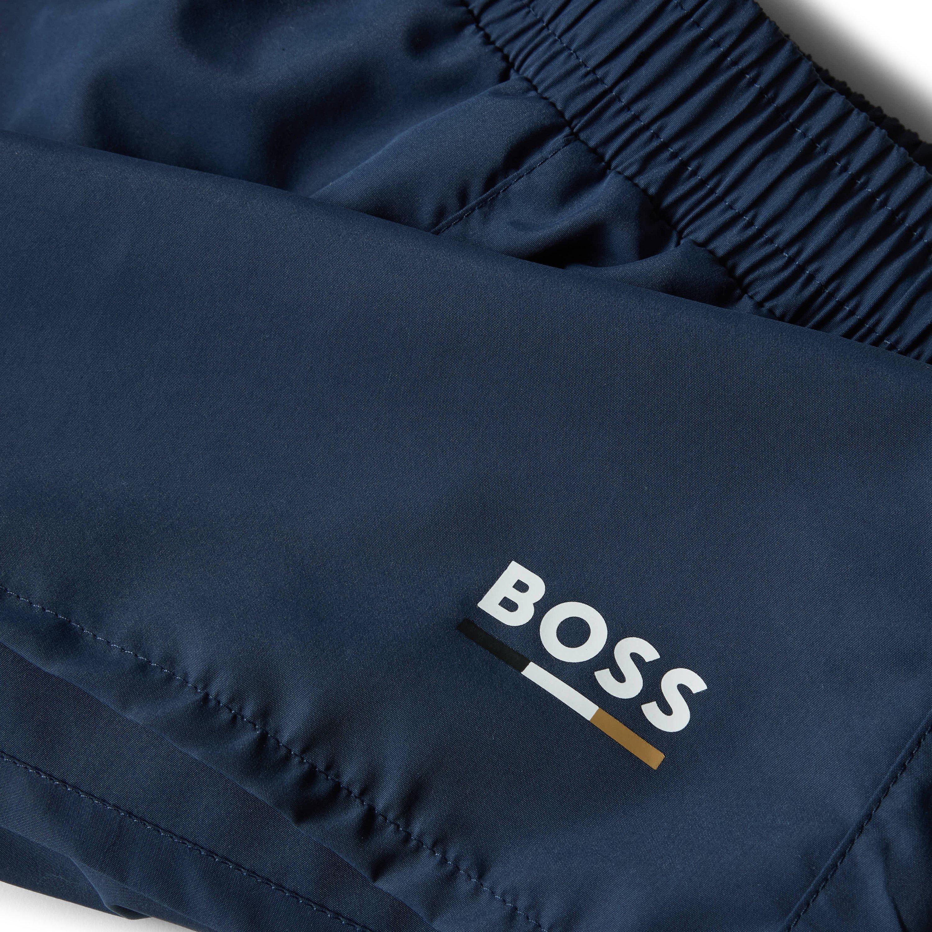 Navy - Boss - Men's Swordfish Swim Shorts - 3