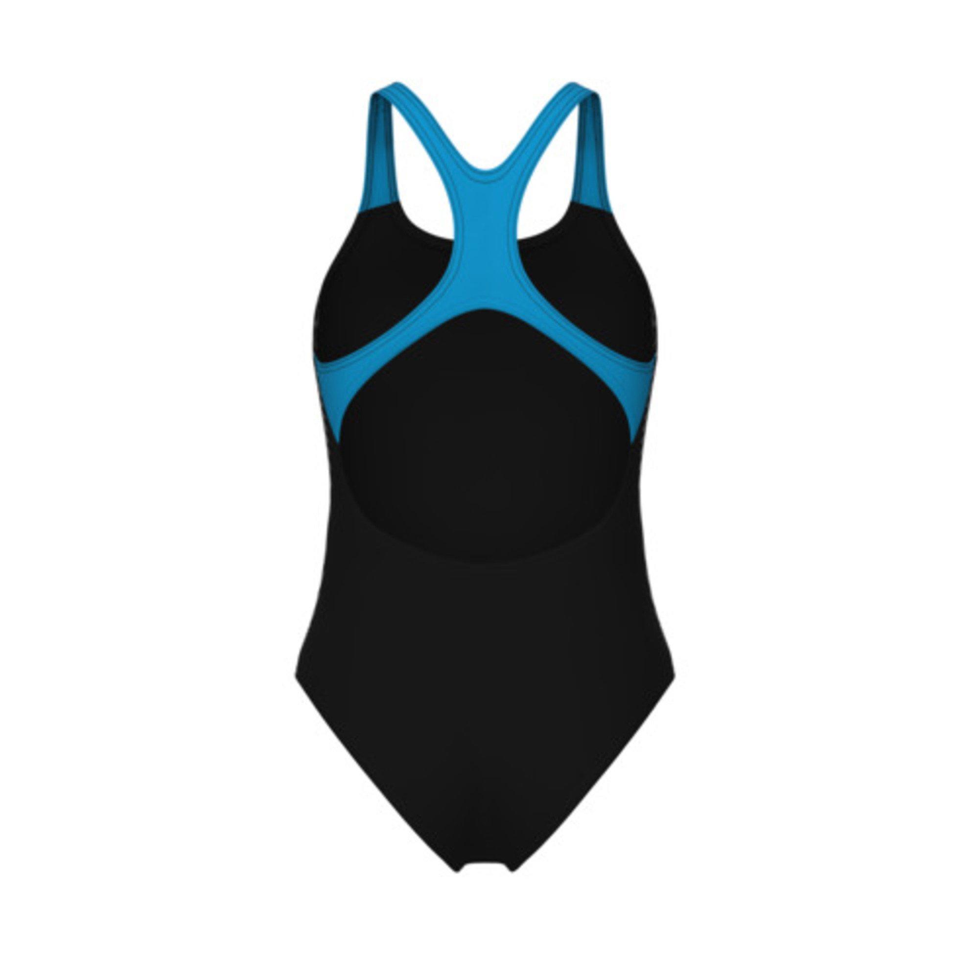 Black/Turquois - Arena - Lily Swim Pro Back Bra Swimsuit - 3