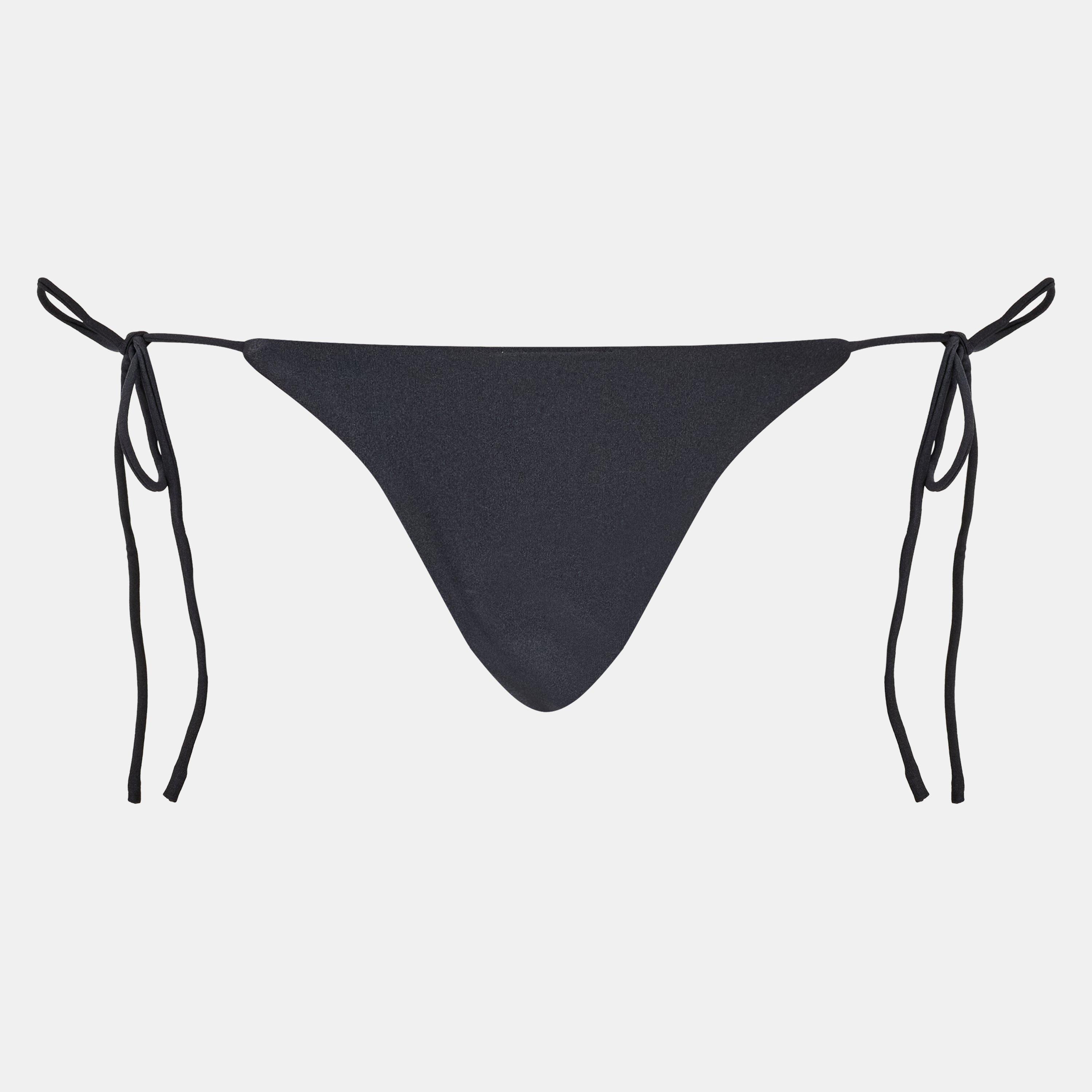 Black - Asta Resort - Women's Juliana Tie Side Bikini Bottoms - 2