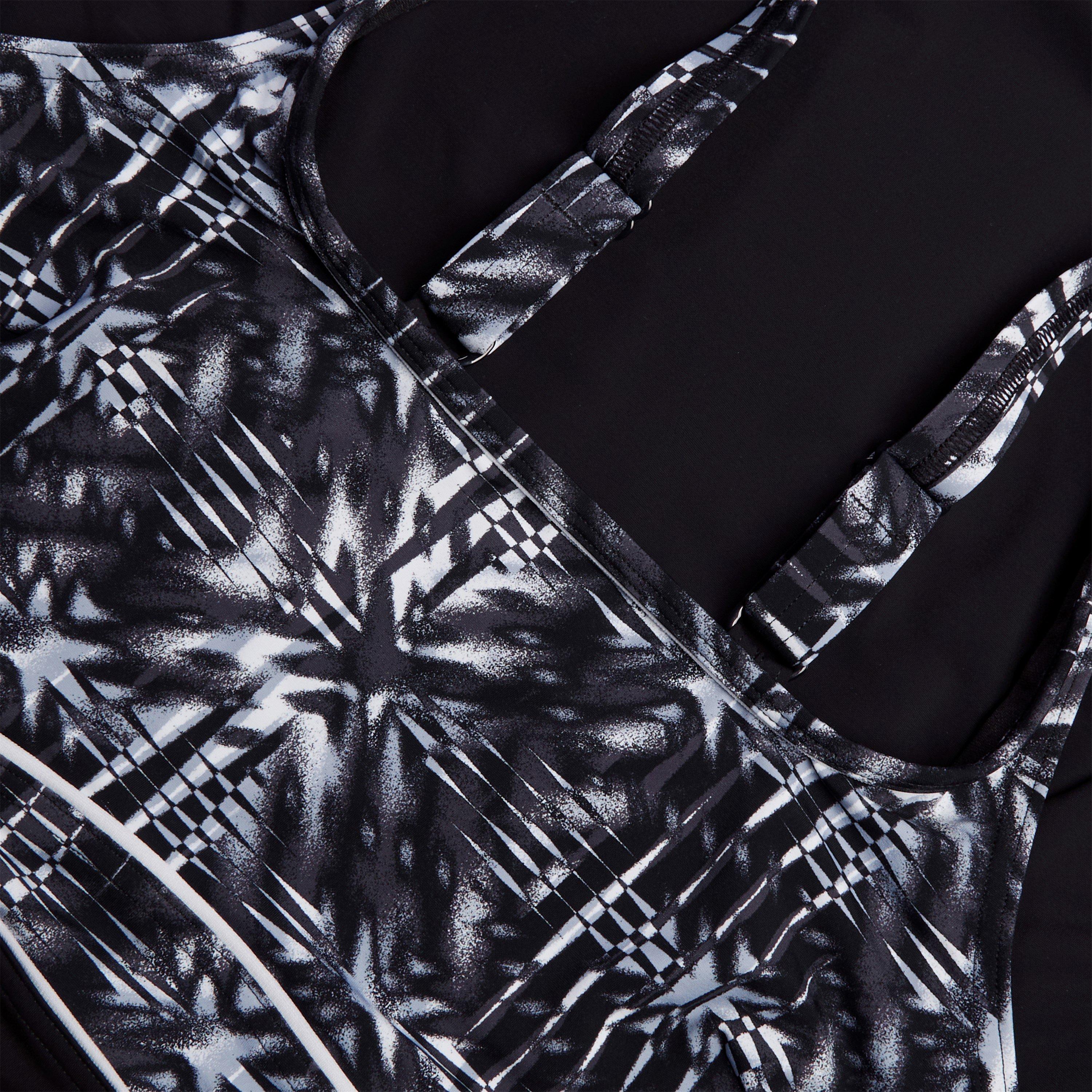 Negro/Gris - Speedo - Eclipse One Piece Swimsuit - 9