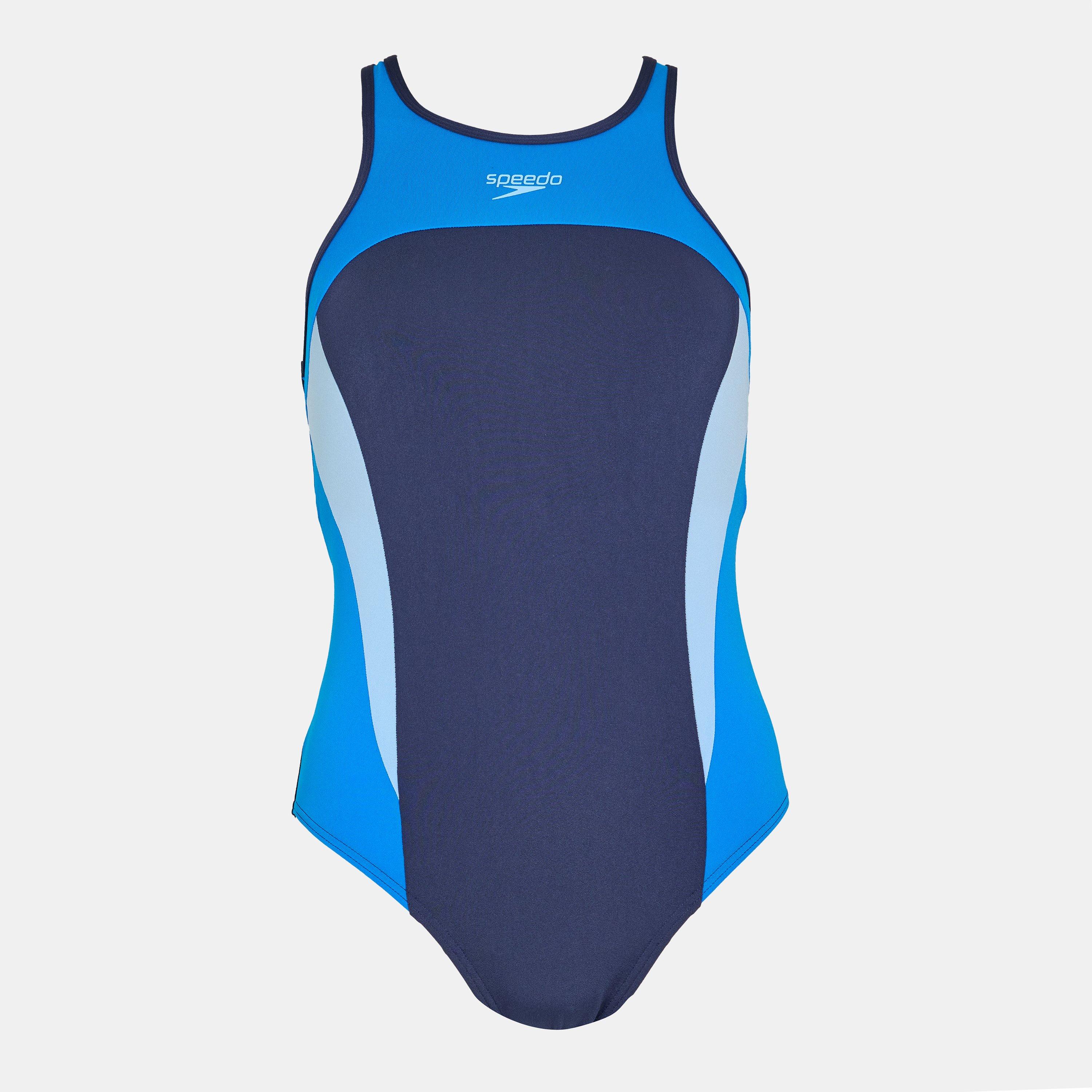 Laguneblå - Speedo - Women's Cross One Piece Swimsuit - 1