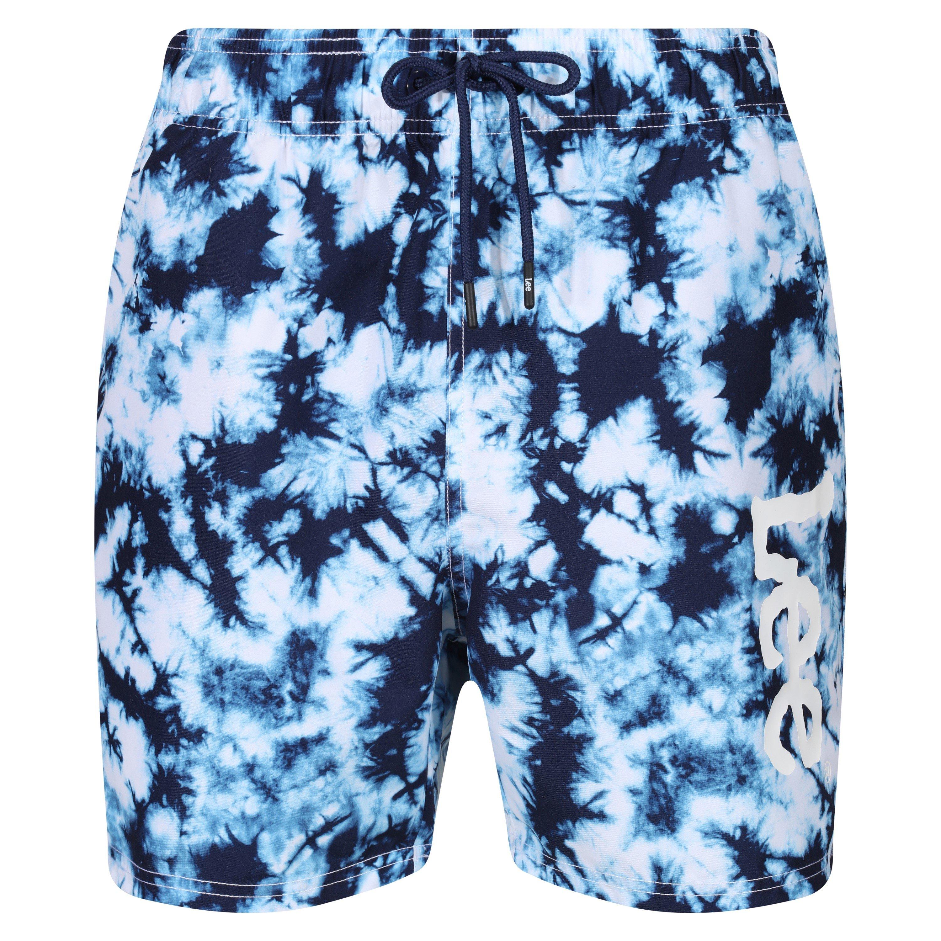 Navy/White - Lee - Lee Mens Swim Shorts CHROMIS - 1