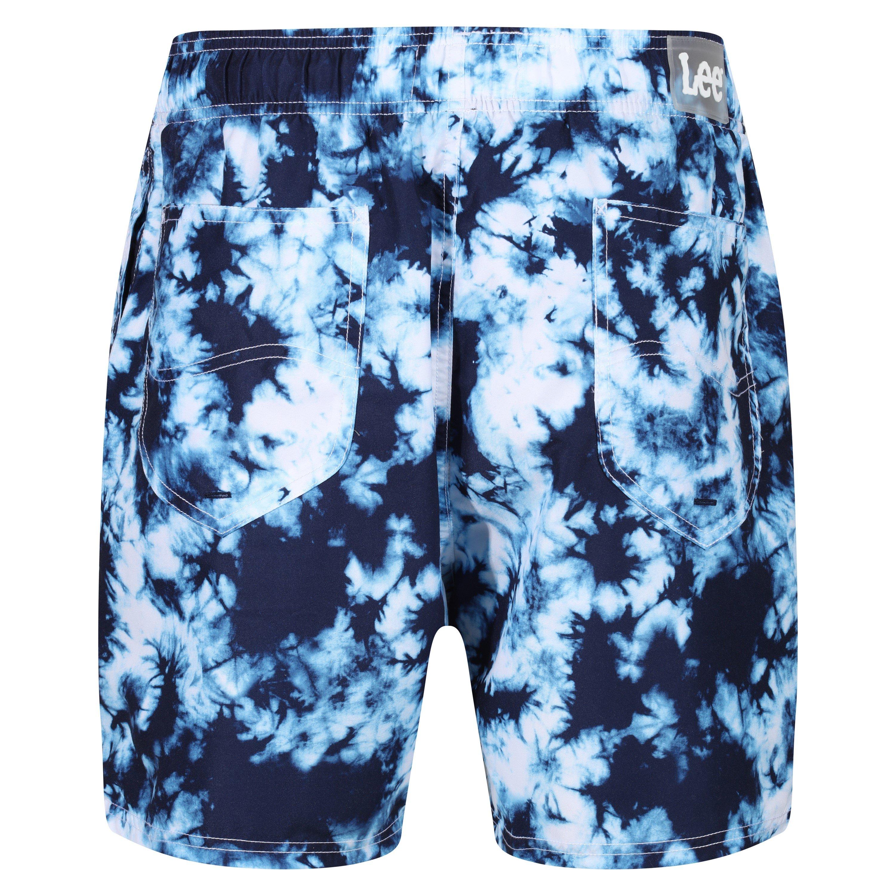 Navy/White - Lee - Lee Mens Swim Shorts CHROMIS - 2