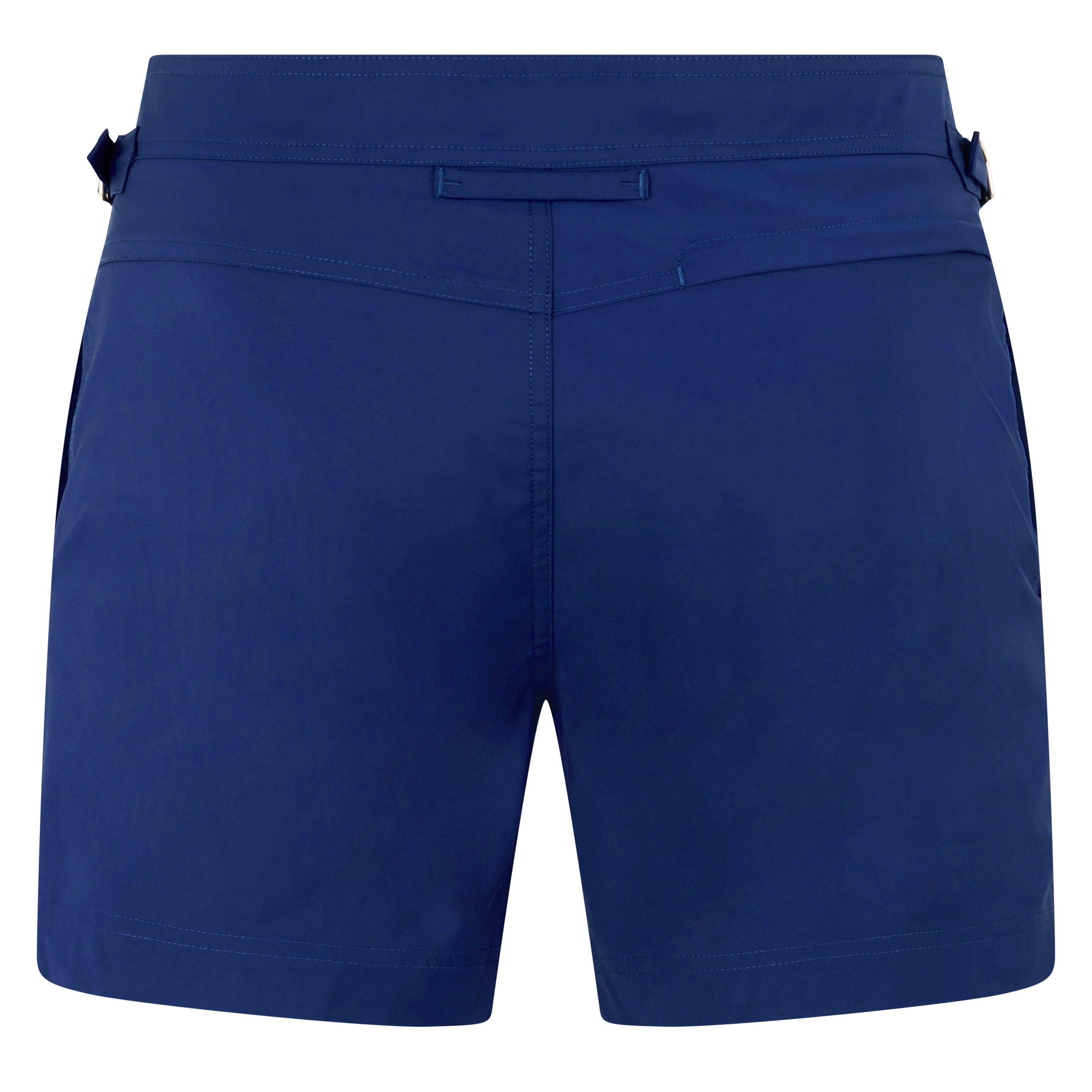 Yves Blue - Tom Ford - Men's Poplin Swim Shorts - 6