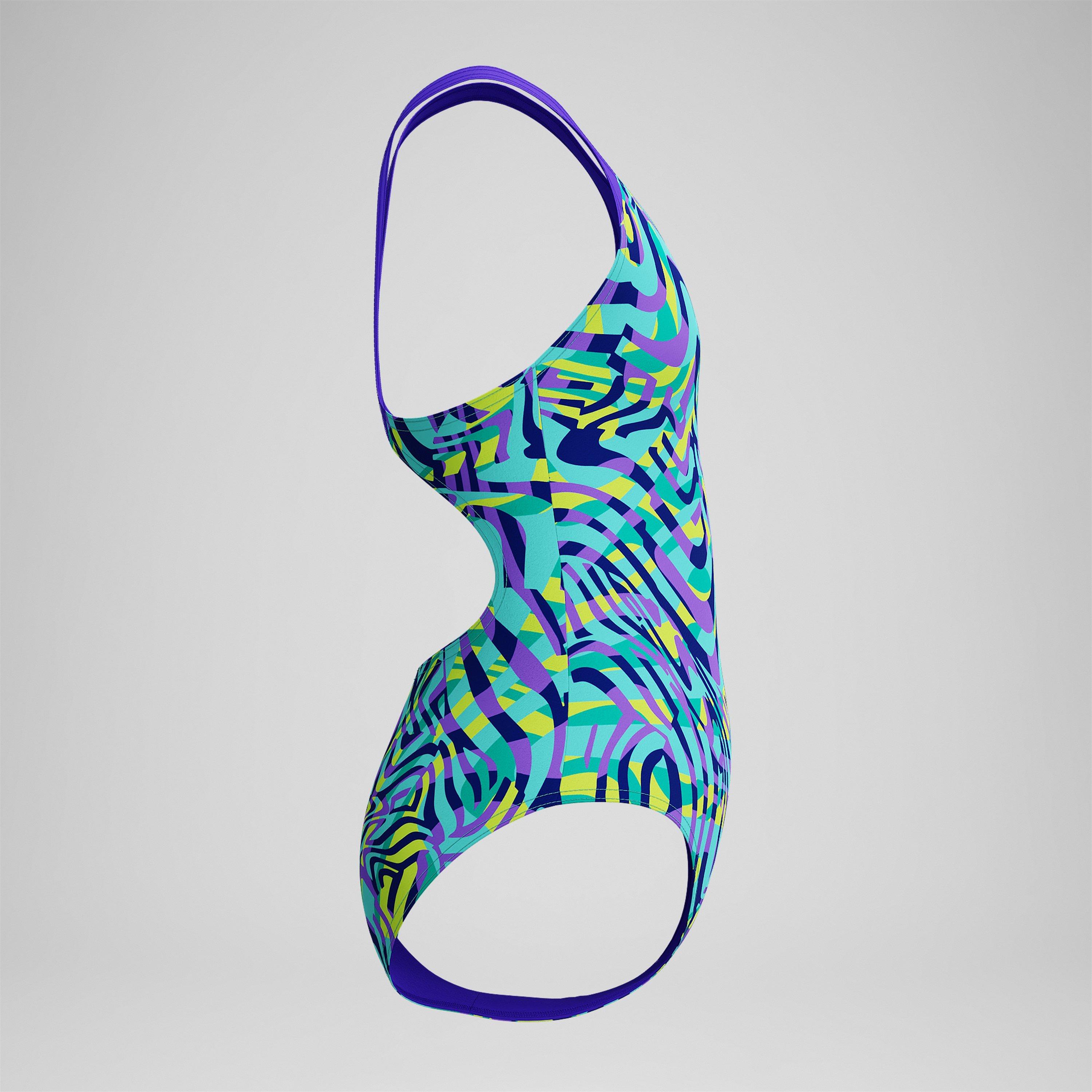 Indigo Glow - Speedo - Digital All Over One Piece Swimsuit - 3