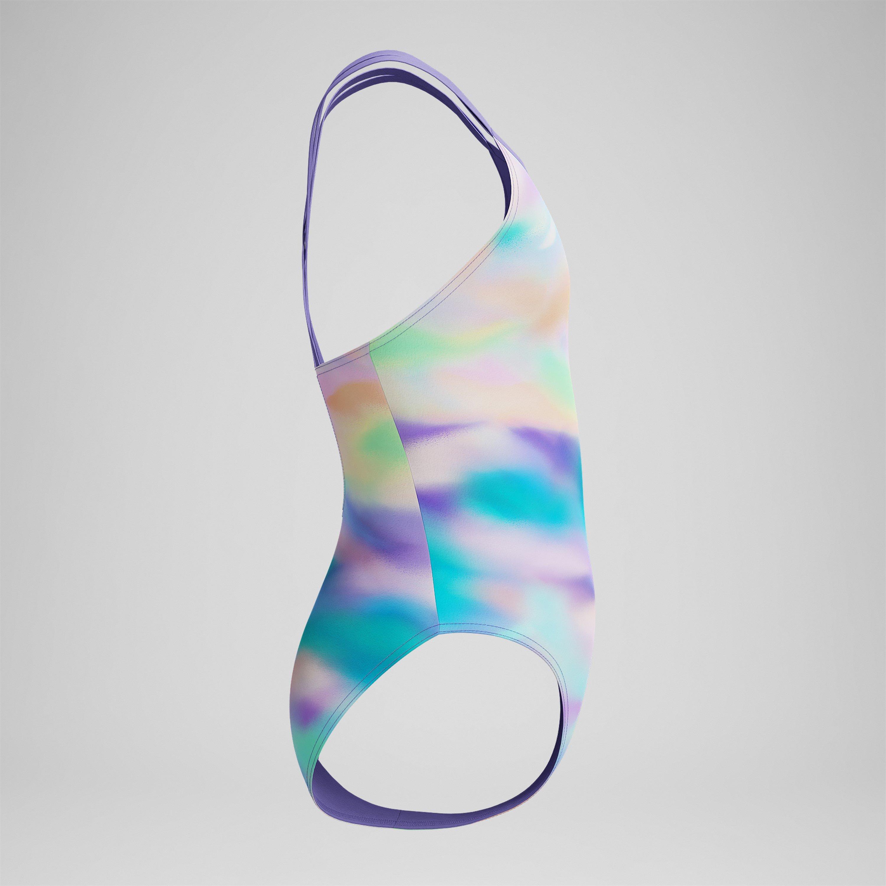 Purple Mist - Speedo - Printed Twin One Piece Swimsuit - 3