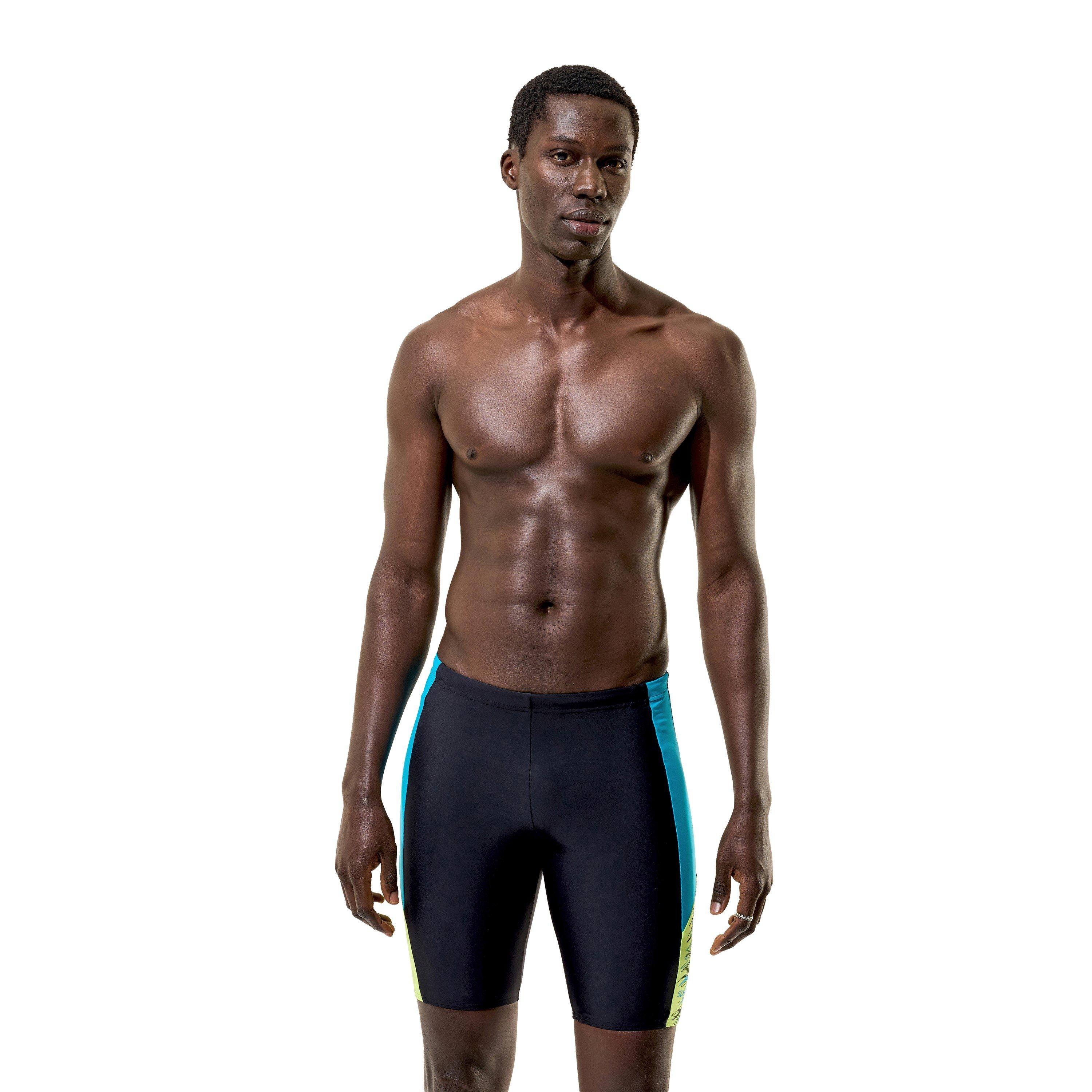 Ant/Teal - Speedo - Men's Dive Jammer - 2