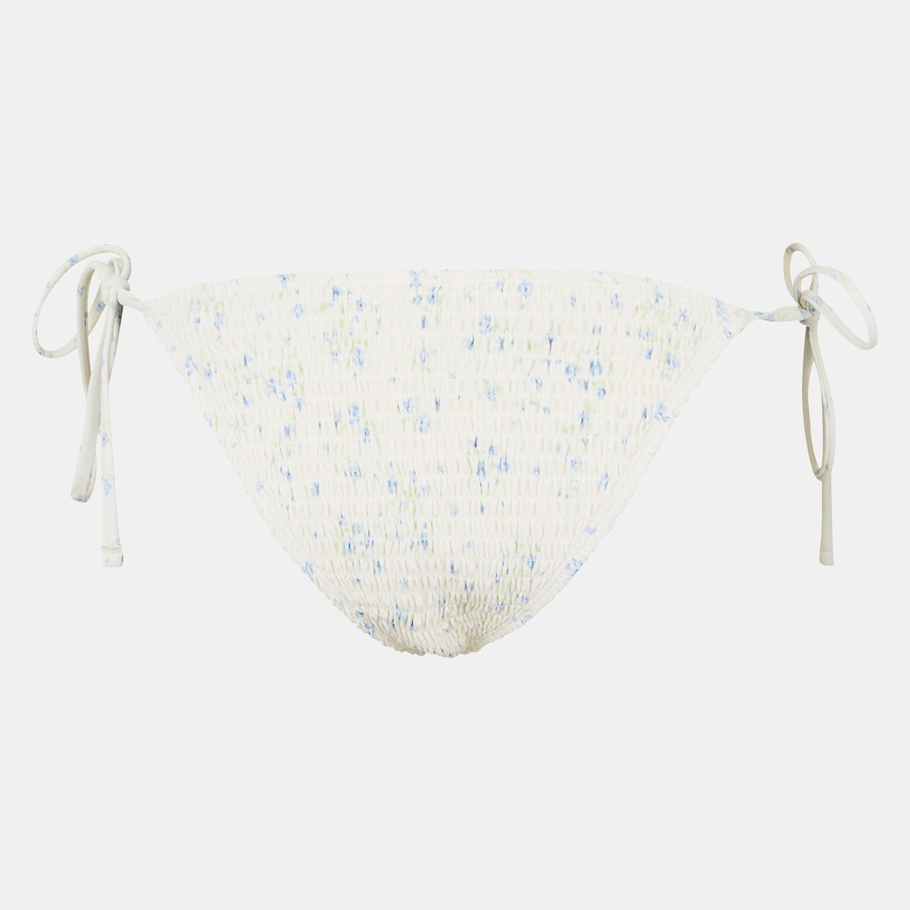 Shrd White Dits - Jack Wills - Women's Tie Side Bikini Bottoms - 2