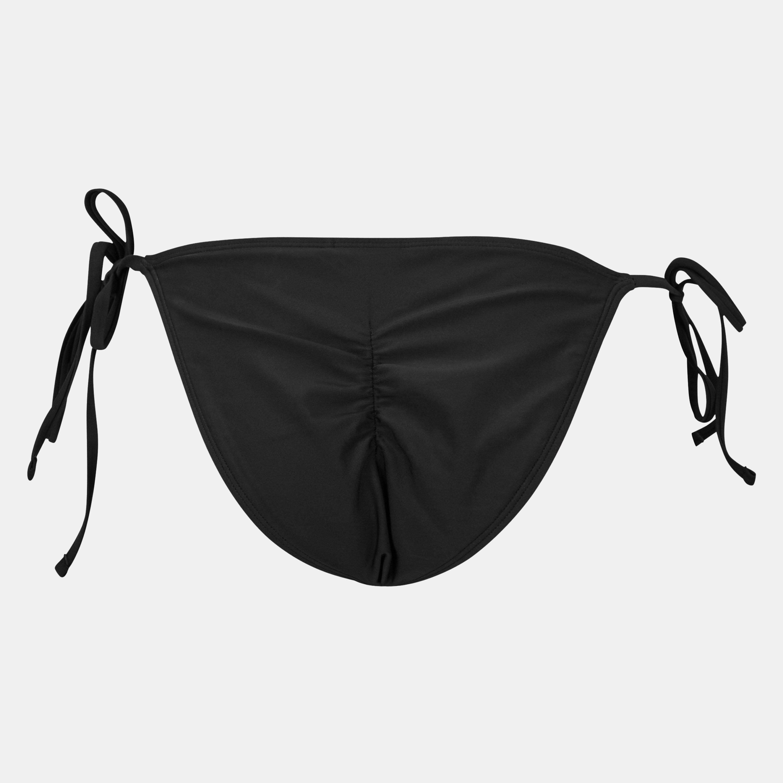 Black - Jack Wills - Women's Tie Side Bikini Bottoms - 2