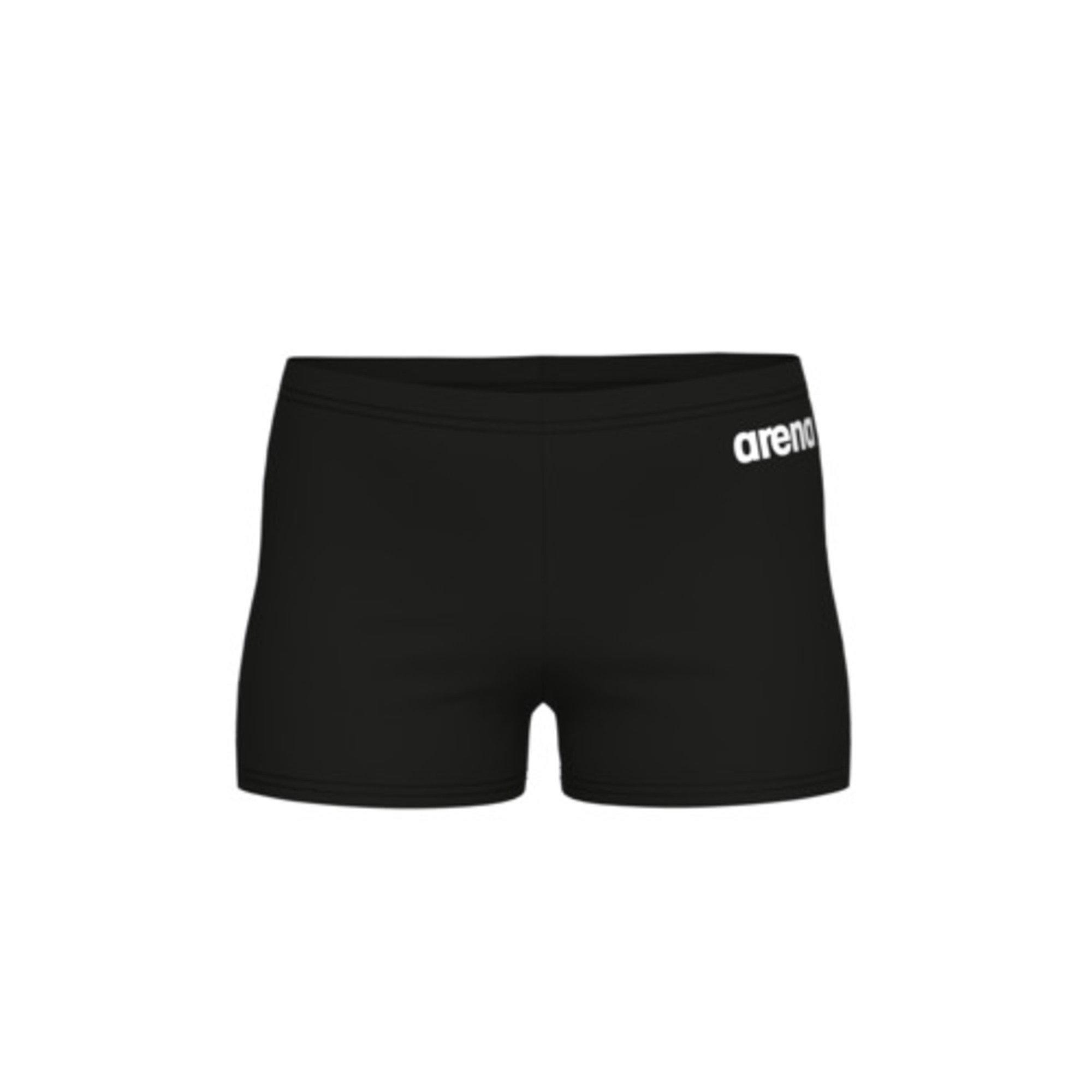 Black/White - Arena - Solid Team Swim Shorts - 2
