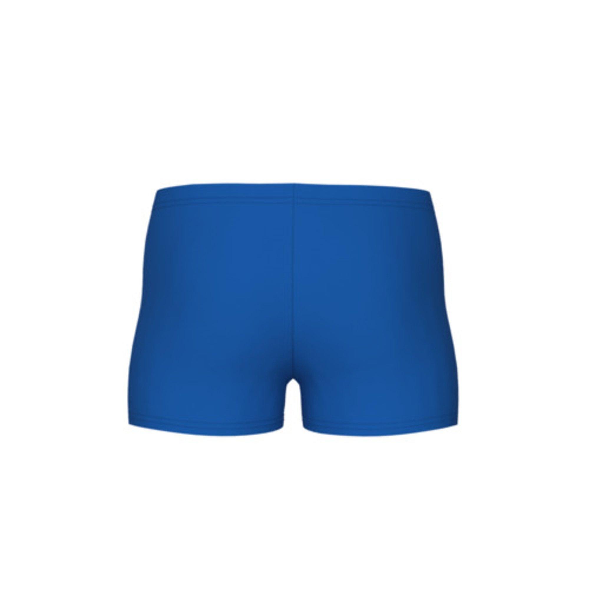 Royal/White - Arena - Boys Solid Team Swim Shorts - 2