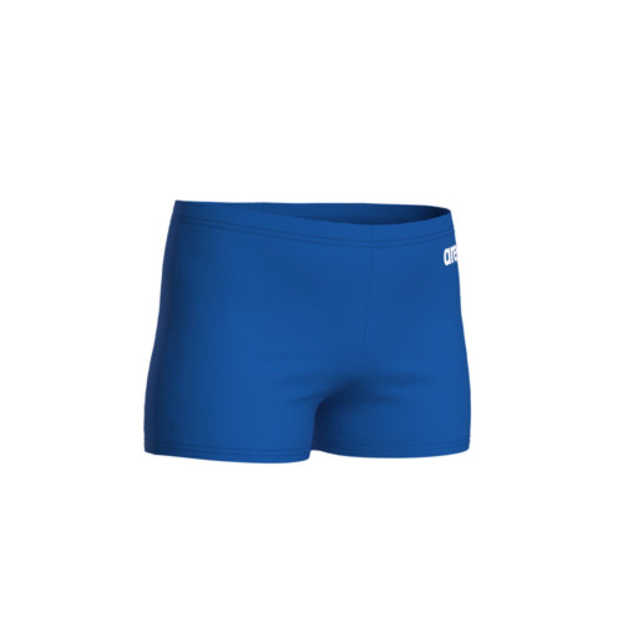 Royal/White - Arena - Boys Solid Team Swim Shorts - 3