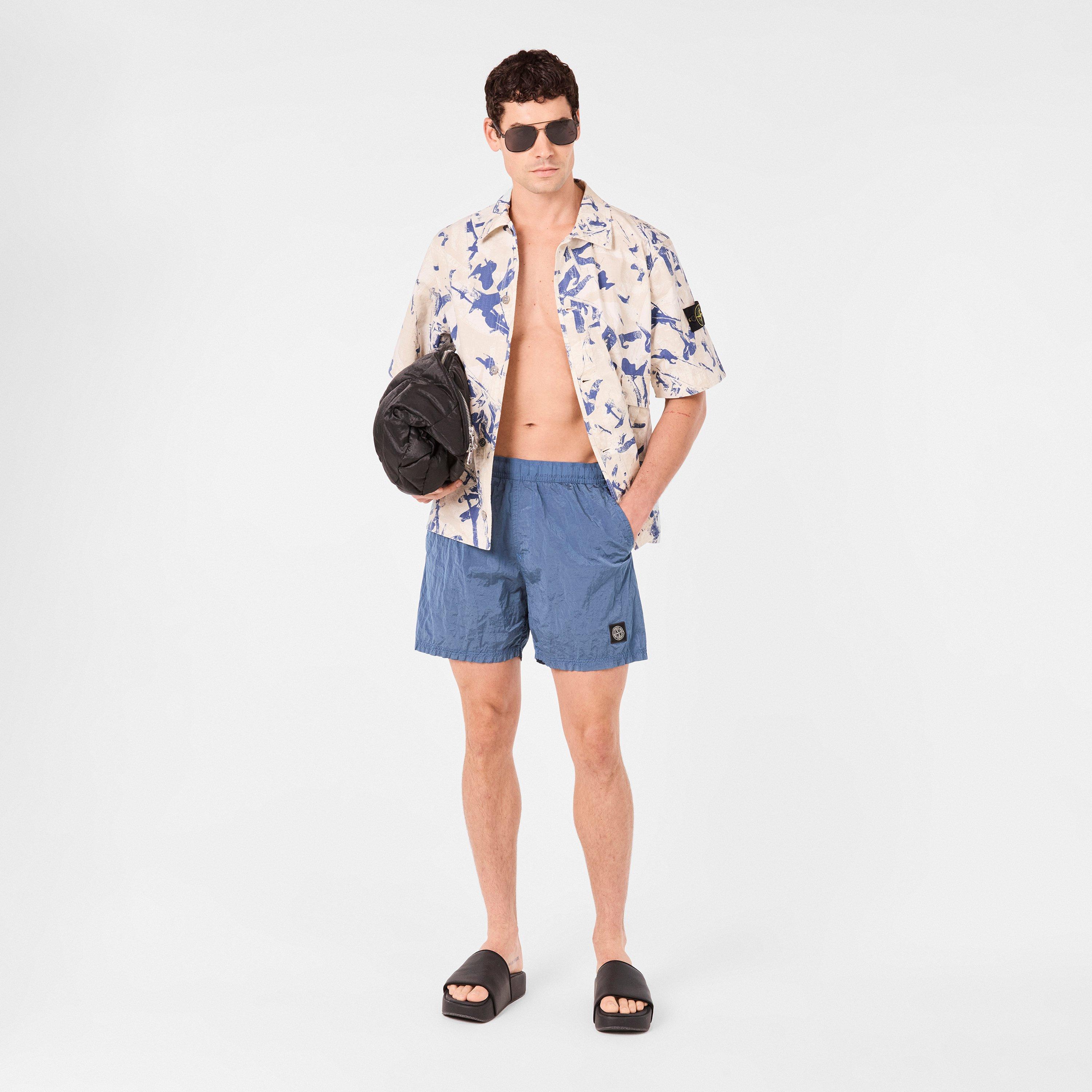 Blue Acc V002B - Stone Island - Metal Swim Shorts - 6