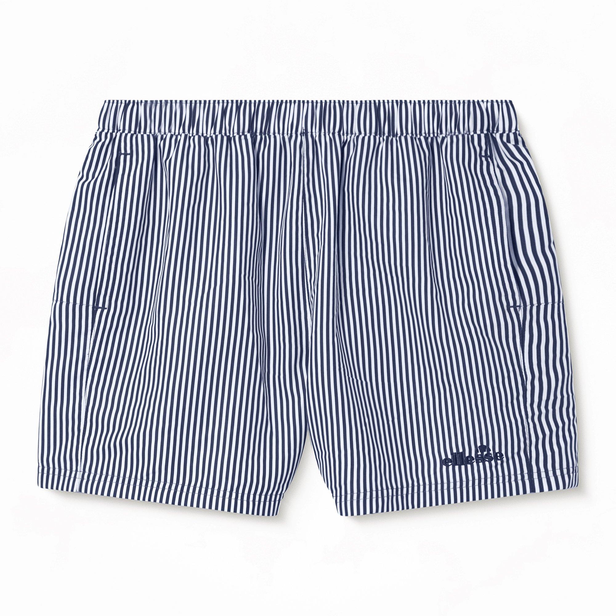 Ellesse Men's Swim Shorts - White/Navy - Medium